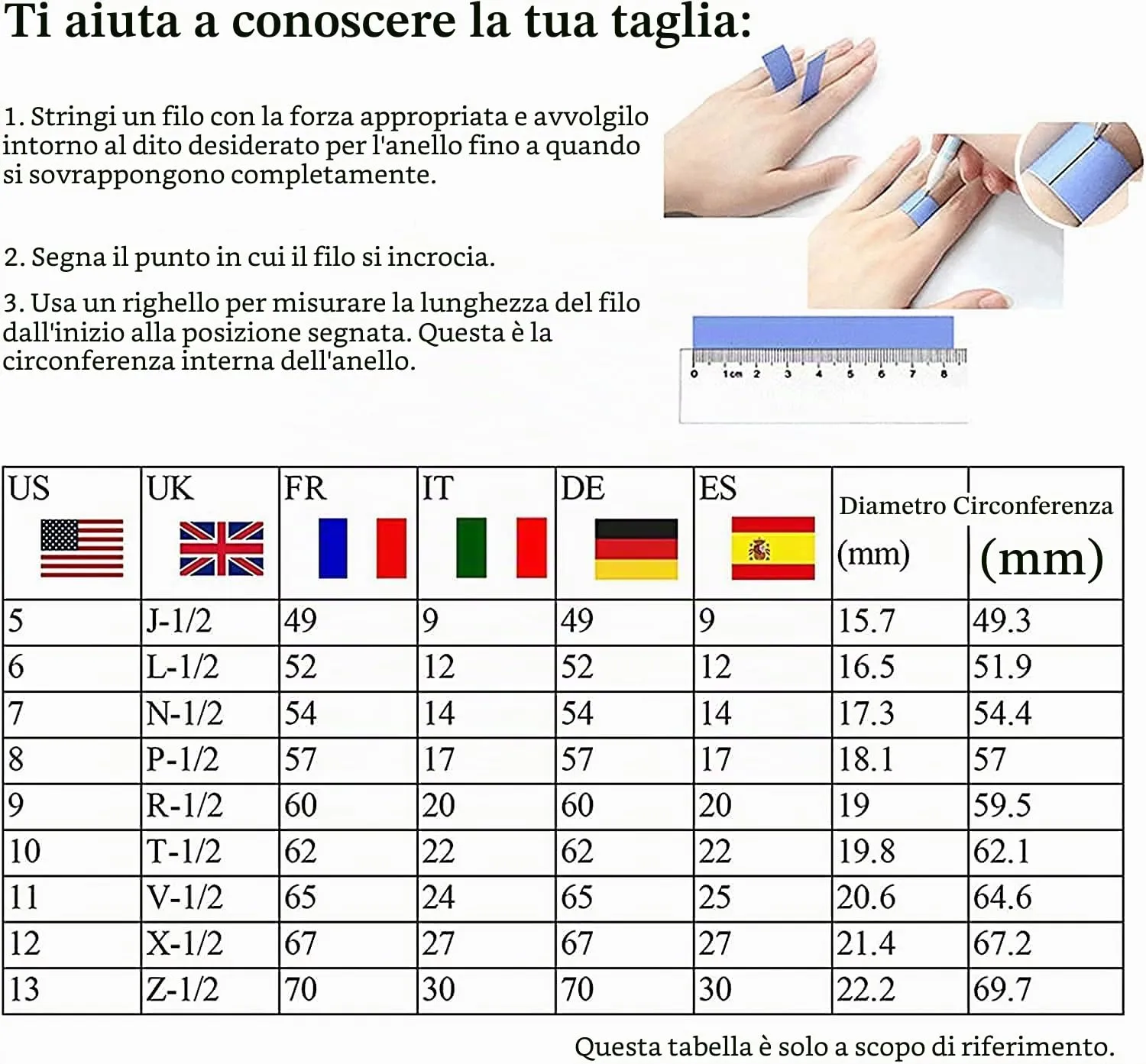 JeweBella Set di 7 Anelli Uomo in Acciaio Inossidabile Argento e Nero - immagine 7