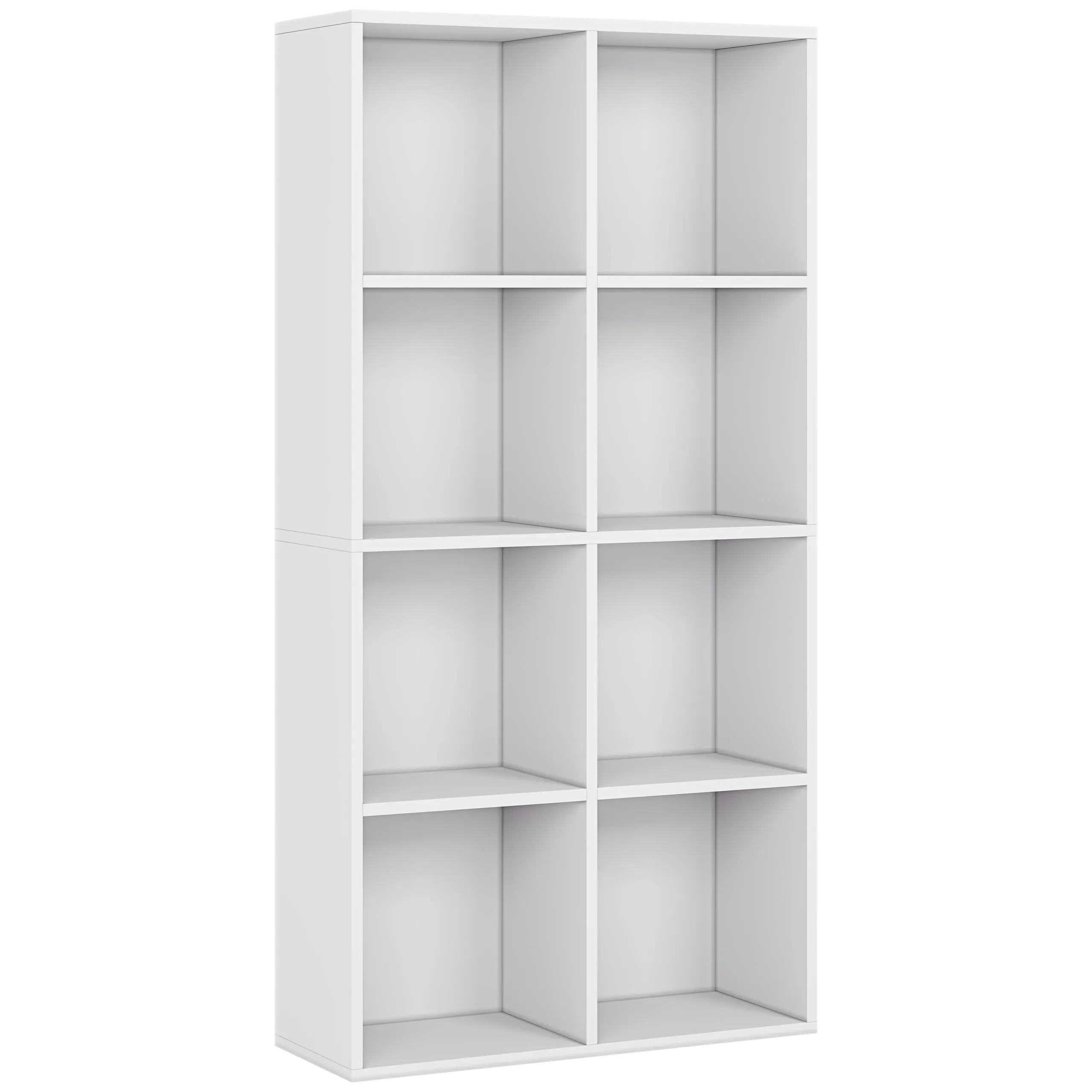 Vida Designs Mobiletto a 8 cubi, legno, bianco - immagine 7
