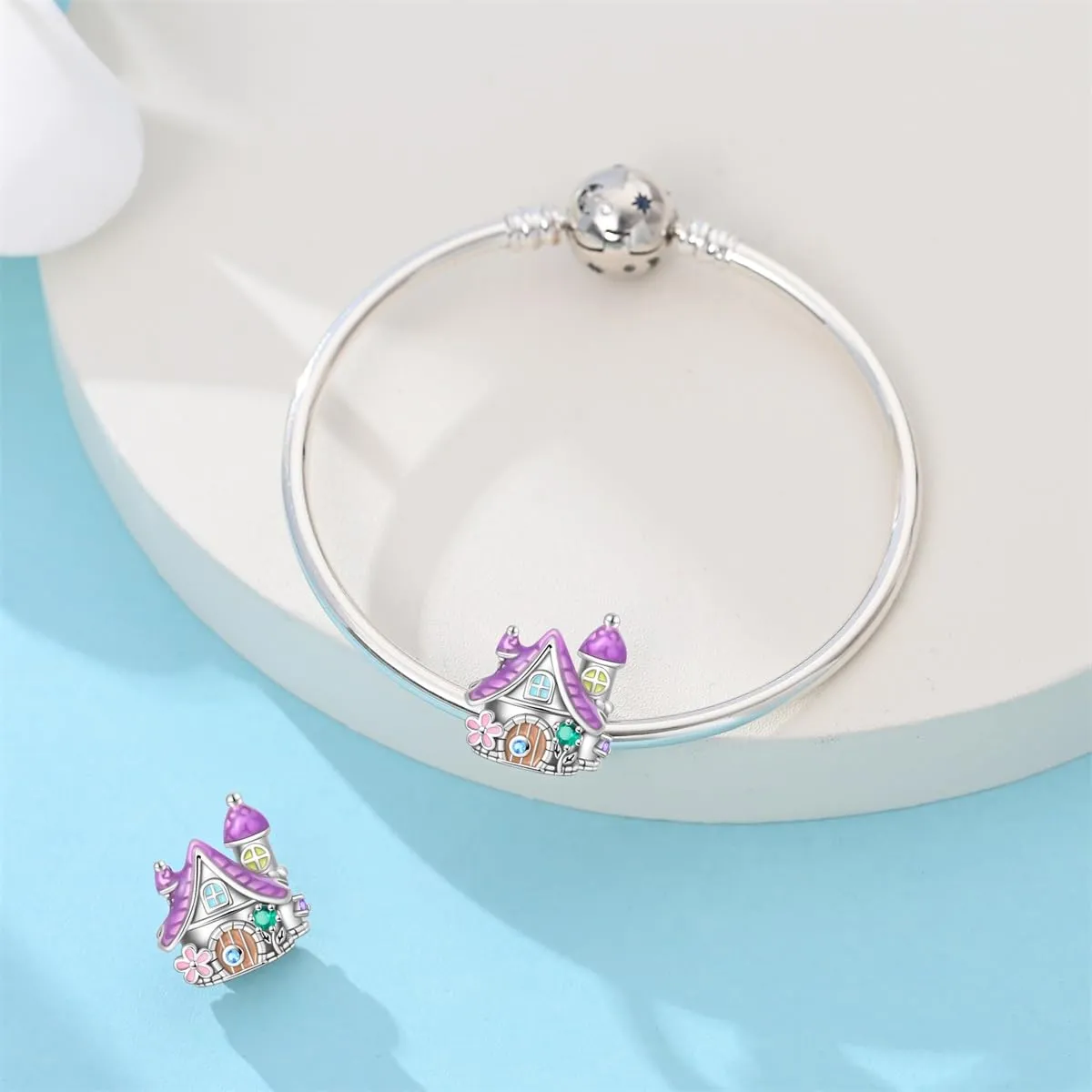 HUIPOJUE Ciondoli in Argento Sterling 925 per Bracciali e Collane Pandora - immagine 4