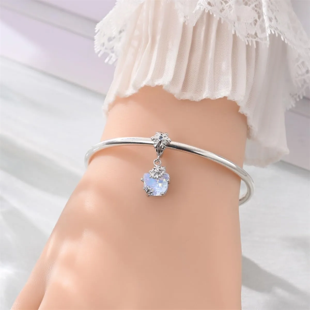 HUIPOJUE Ciondoli in Argento Sterling 925 per Bracciali e Collane Pandora - immagine 3