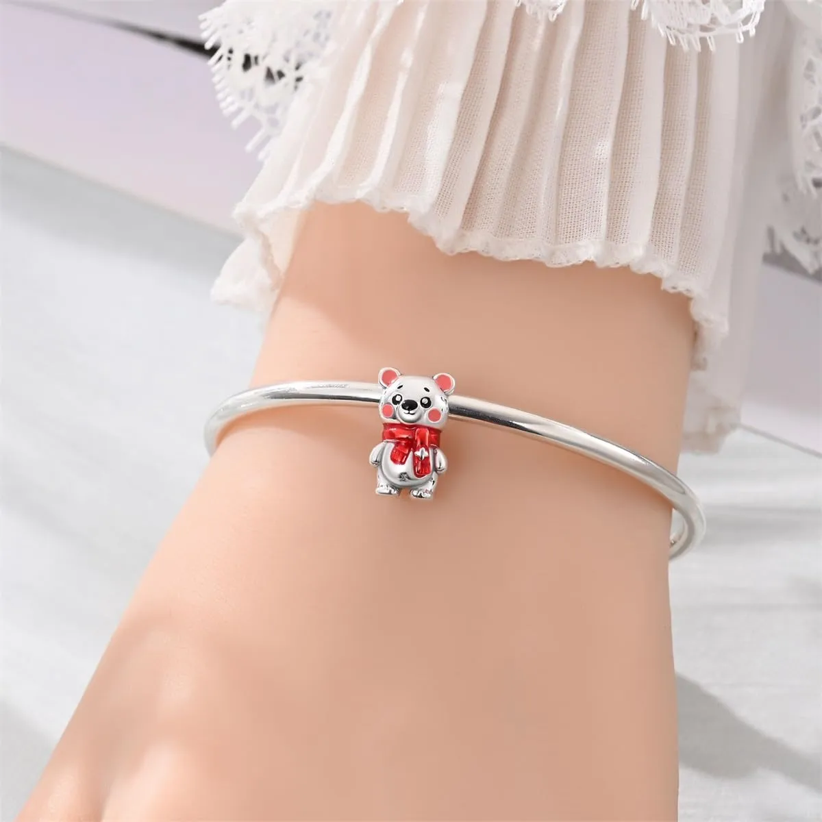 HUIPOJUE Ciondoli in Argento Sterling 925 per Bracciali e Collane Pandora - immagine 3