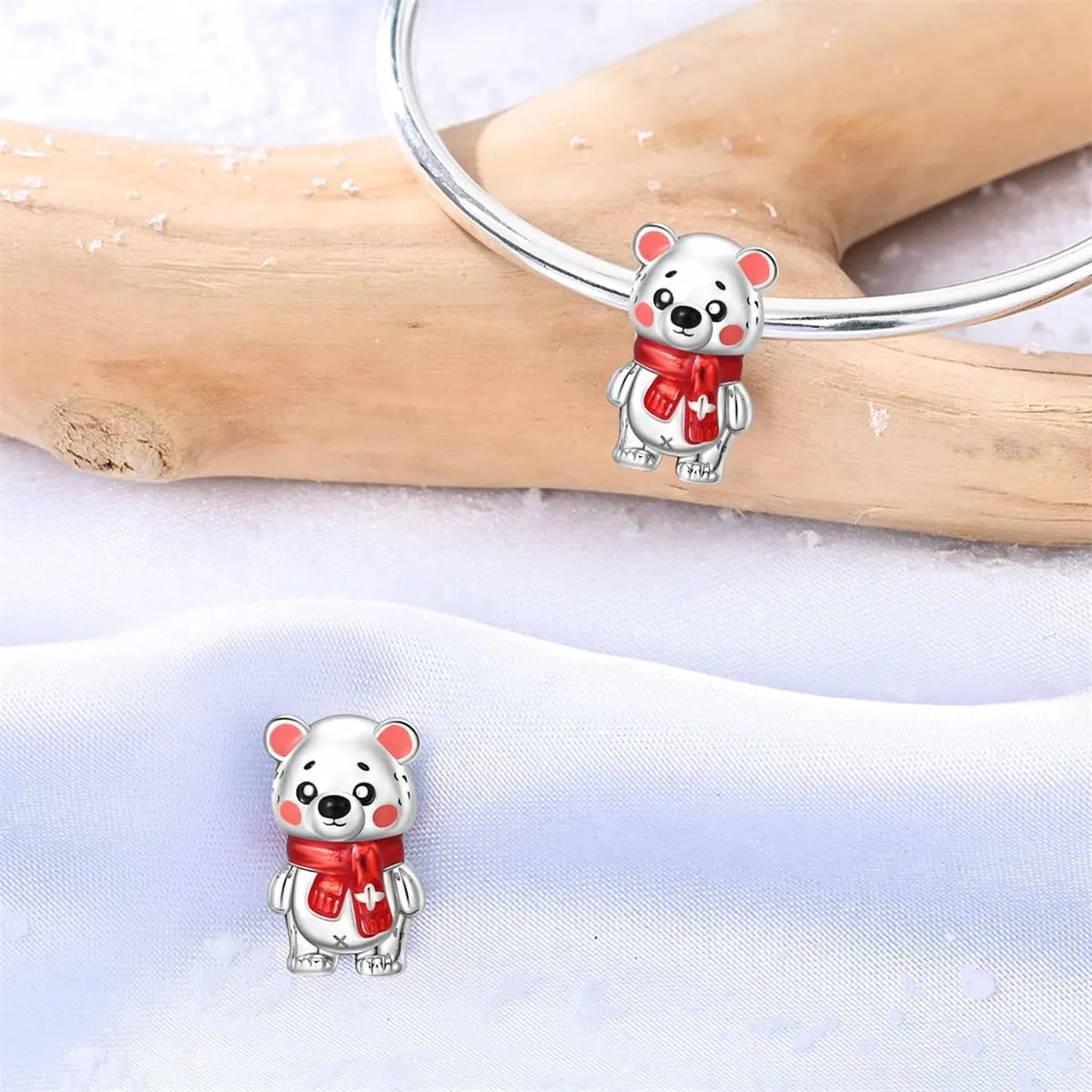 HUIPOJUE Ciondoli in Argento Sterling 925 per Bracciali e Collane Pandora - immagine 5