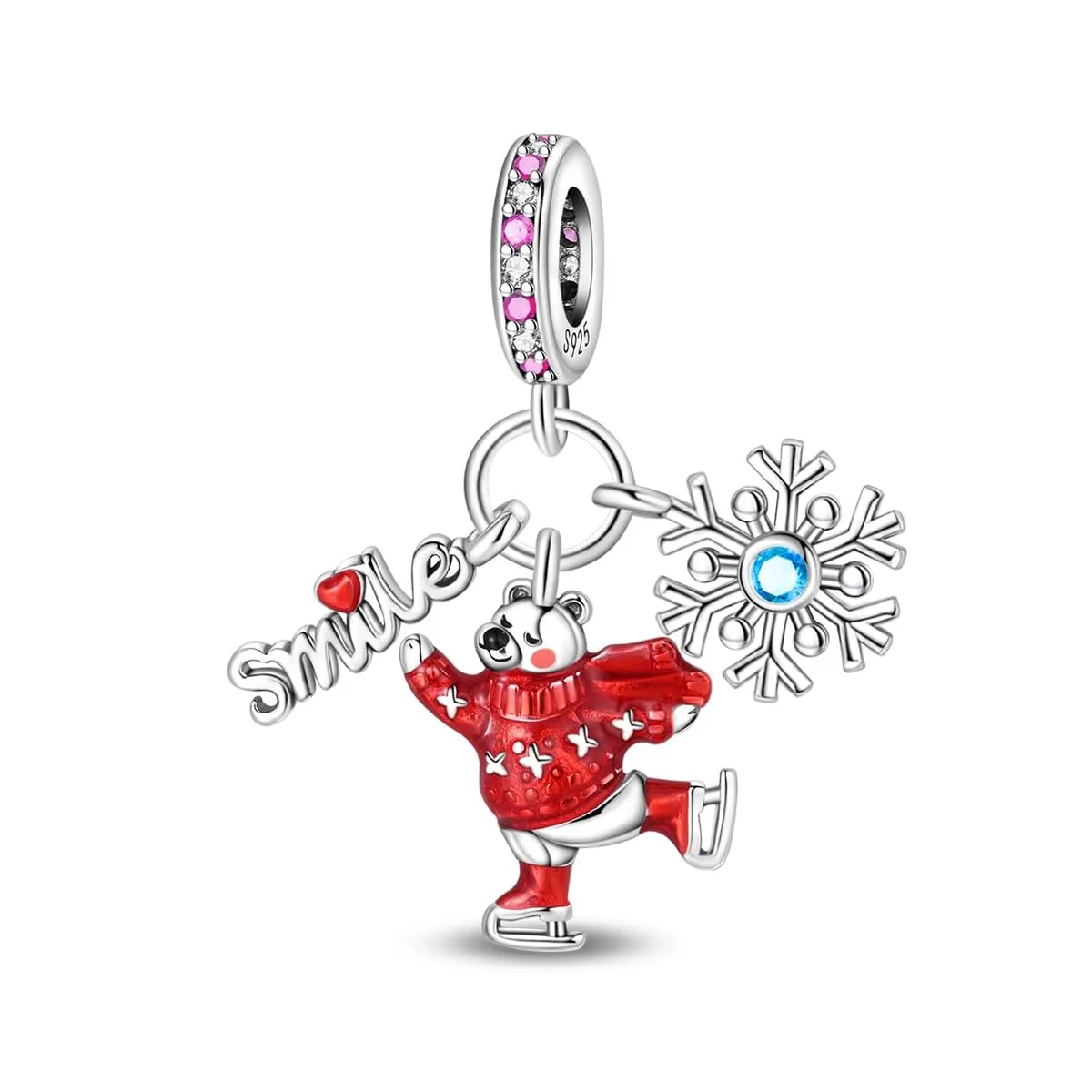 HUIPOJUE Ciondoli in Argento Sterling 925 per Bracciali e Collane Pandora - immagine 1
