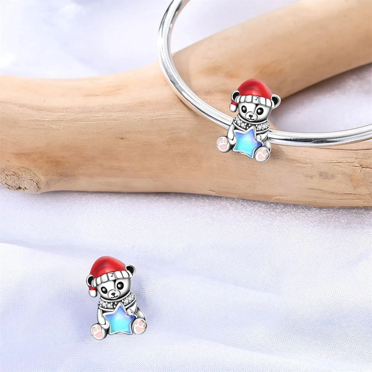 HUIPOJUE Ciondoli in Argento Sterling 925 per Bracciali e Collane Pandora - immagine 5