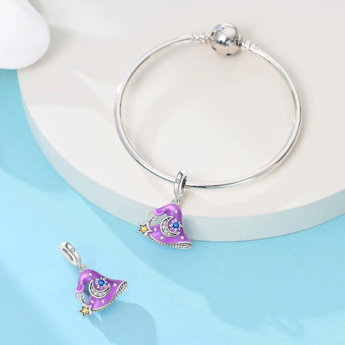 HUIPOJUE Ciondoli in Argento Sterling 925 per Bracciali e Collane Pandora - immagine 4