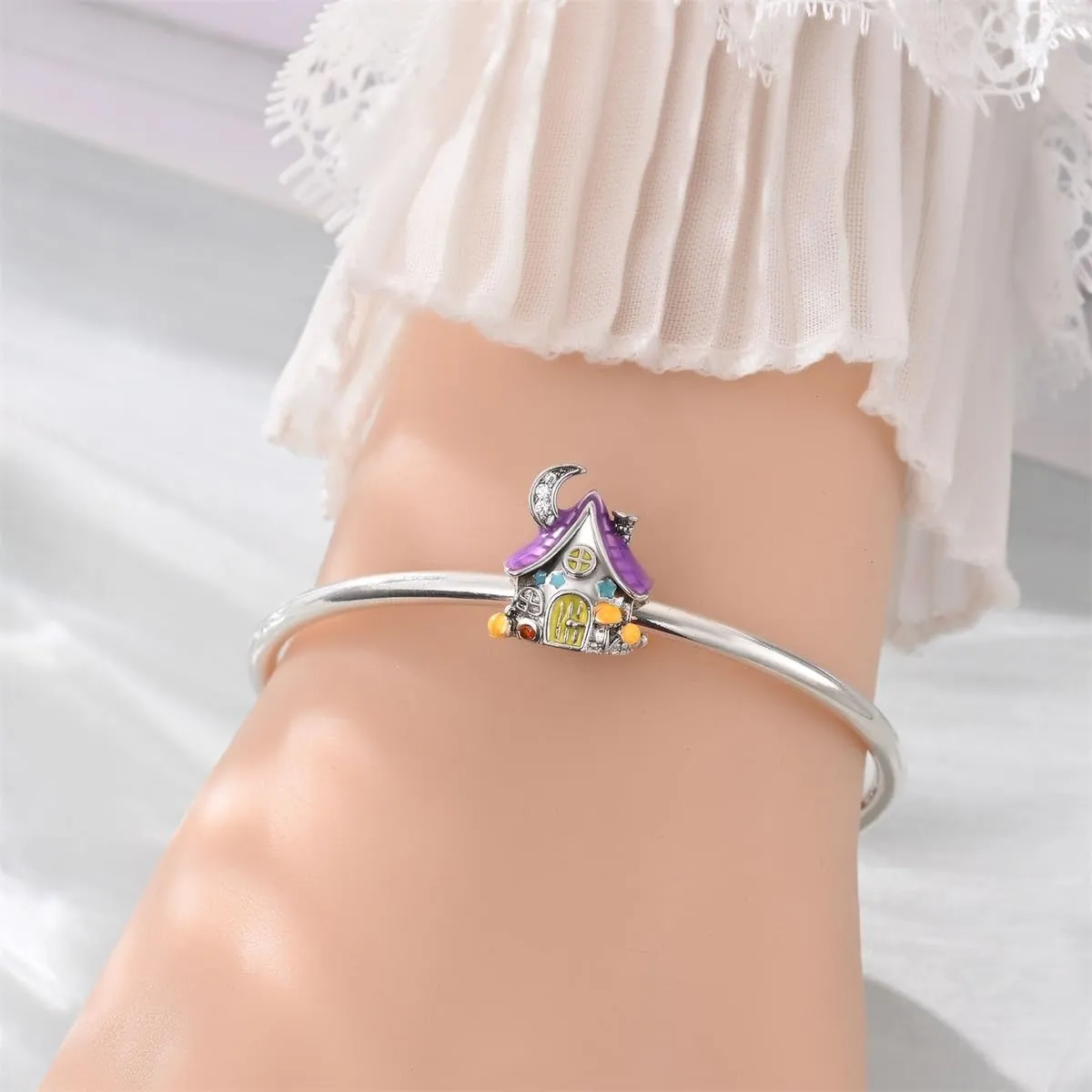 HUIPOJUE Ciondoli in Argento Sterling 925 per Bracciali e Collane Pandora - immagine 4
