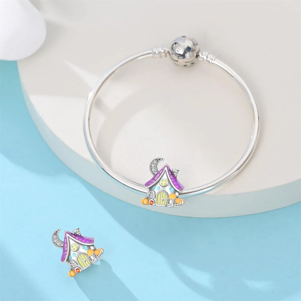 HUIPOJUE Ciondoli in Argento Sterling 925 per Bracciali e Collane Pandora - immagine 5