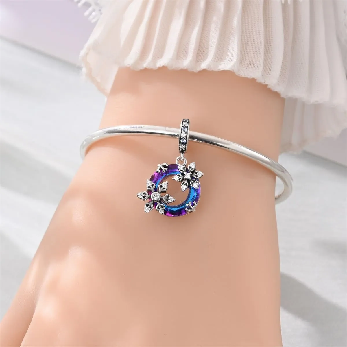 HUIPOJUE Ciondoli in Argento Sterling 925 per Bracciali e Collane Pandora - immagine 3
