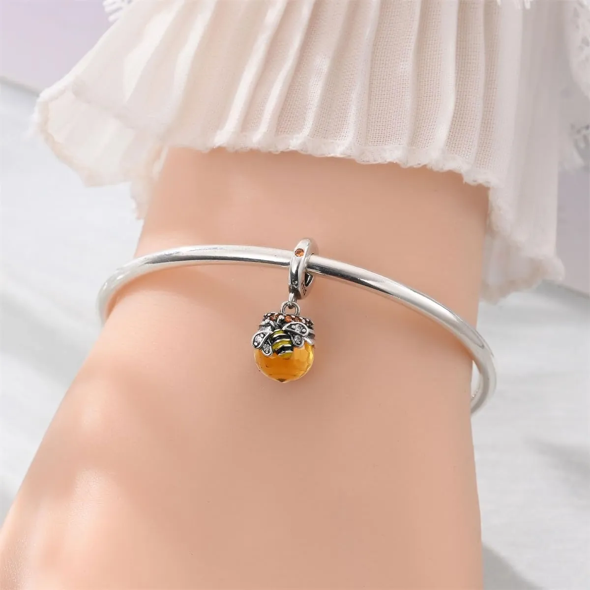 HUIPOJUE Ciondoli in Argento Sterling 925 per Bracciali e Collane Pandora - immagine 3