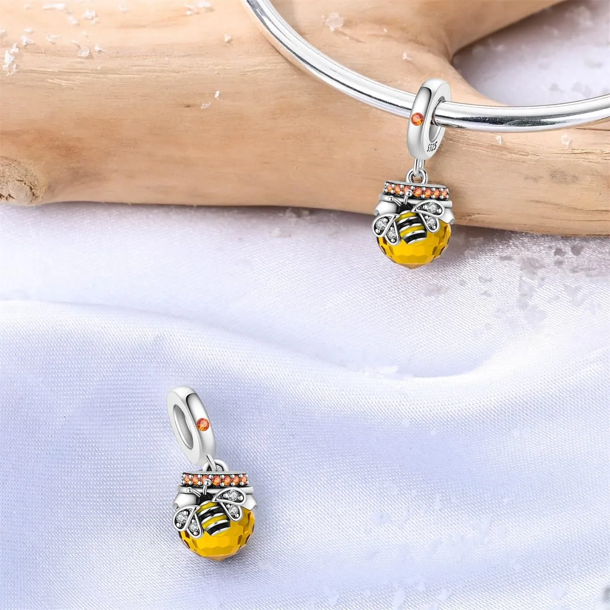 HUIPOJUE Ciondoli in Argento Sterling 925 per Bracciali e Collane Pandora - immagine 5