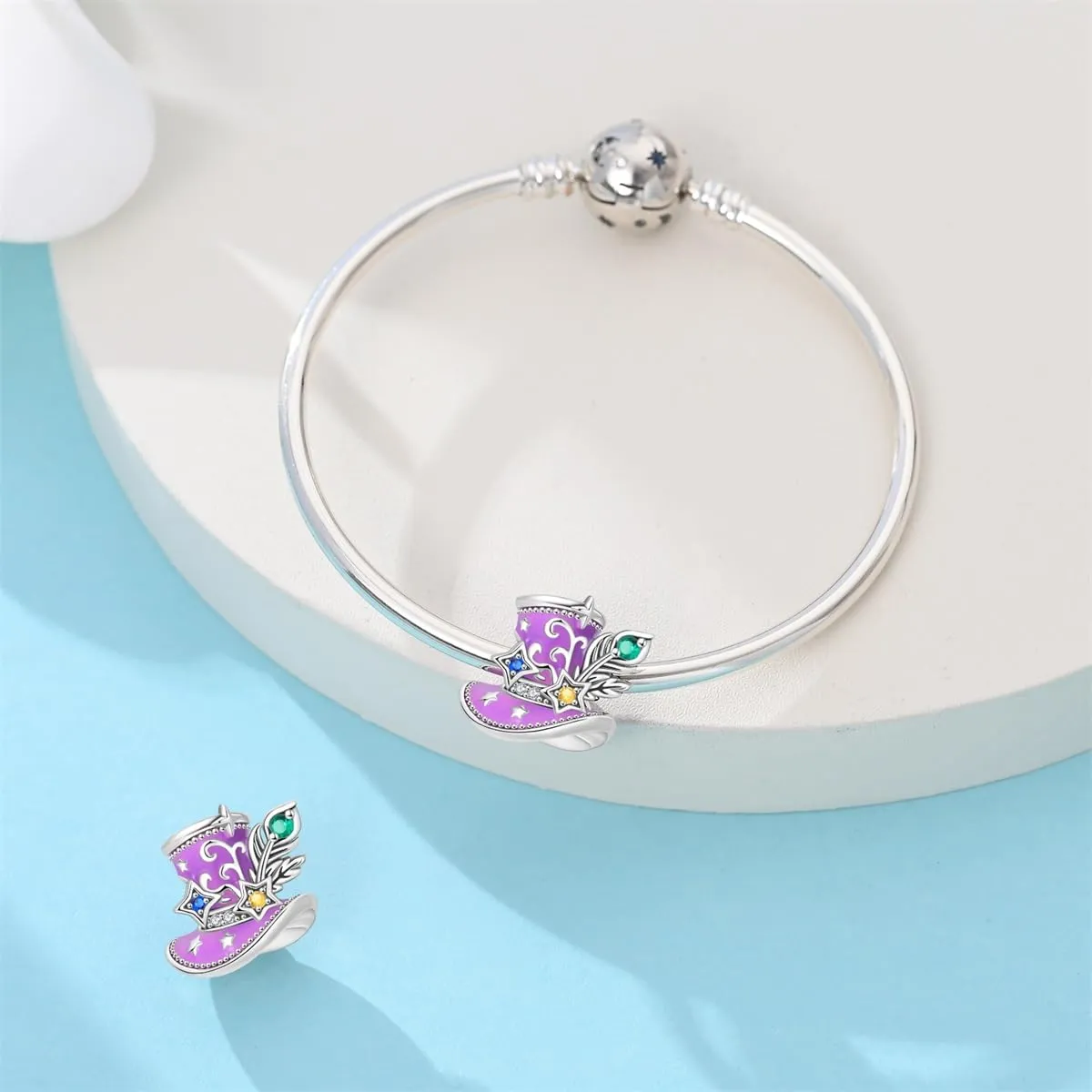 HUIPOJUE Ciondoli in Argento Sterling 925 per Bracciali e Collane Pandora - immagine 4