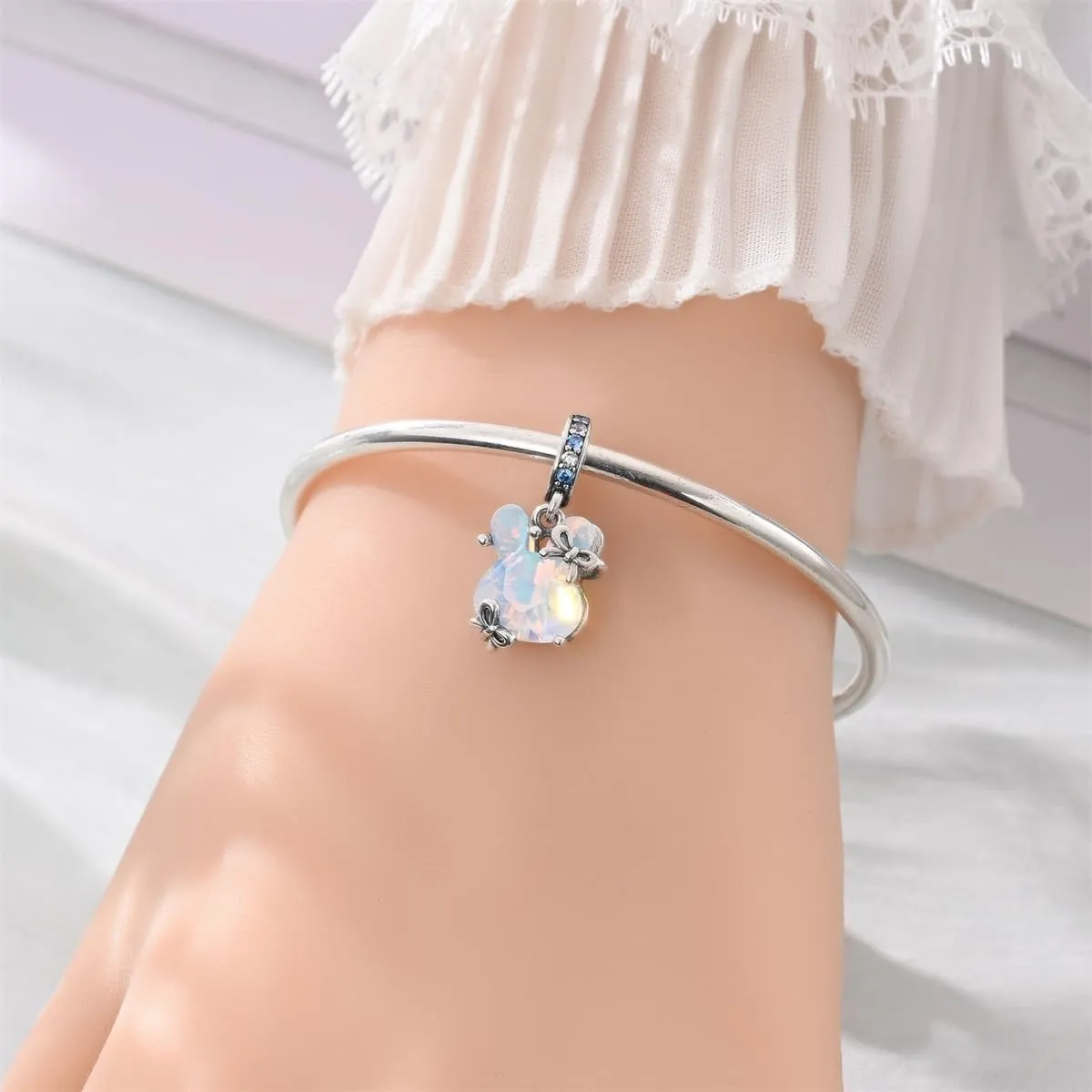 HUIPOJUE Ciondoli in Argento Sterling 925 per Bracciali e Collane Pandora - immagine 3