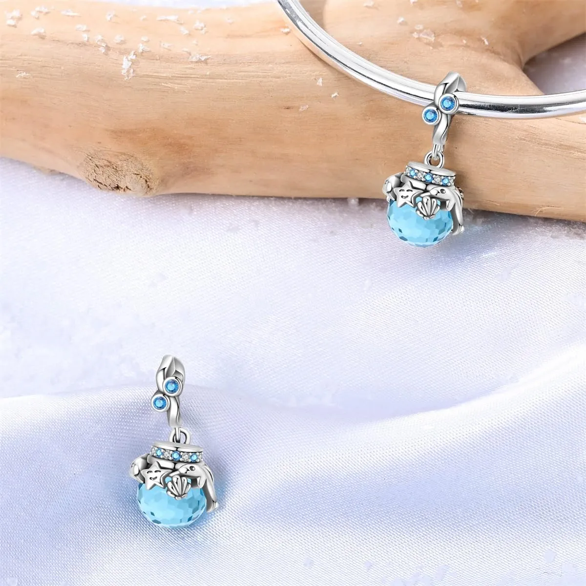 HUIPOJUE Ciondoli in Argento Sterling 925 per Bracciali e Collane Pandora - immagine 5