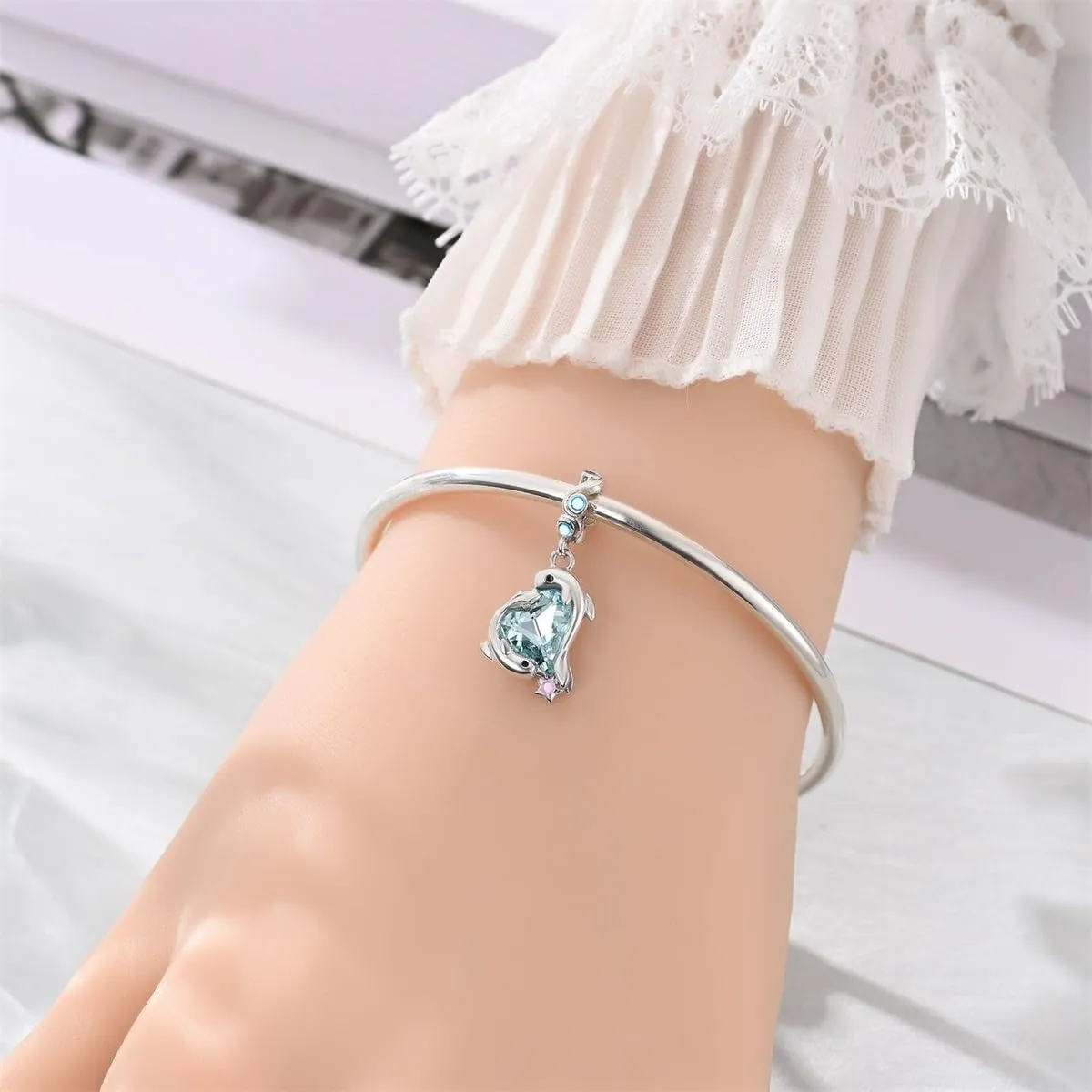 HUIPOJUE Ciondoli in Argento Sterling 925 per Bracciali e Collane Pandora - immagine 3