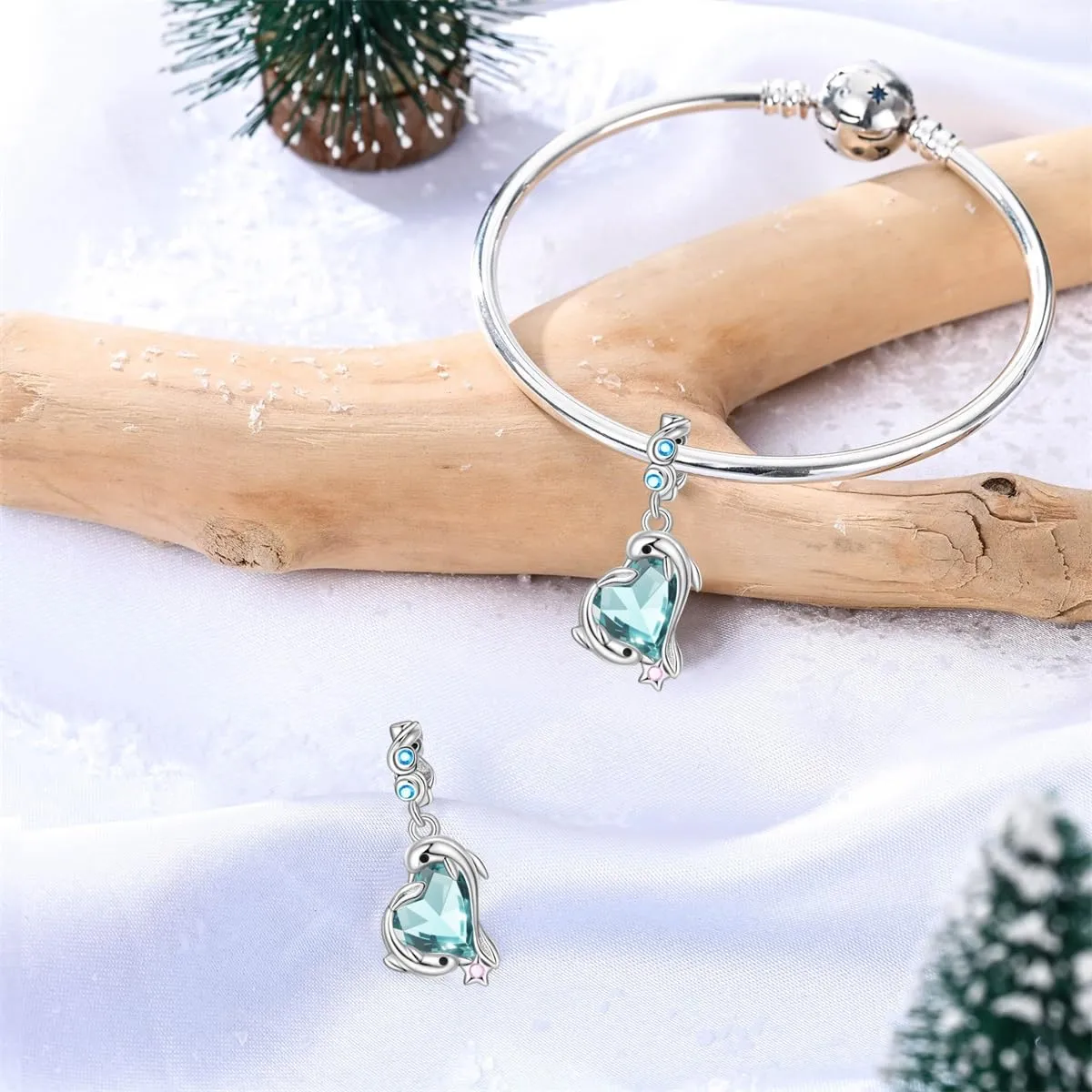 HUIPOJUE Ciondoli in Argento Sterling 925 per Bracciali e Collane Pandora - immagine 4