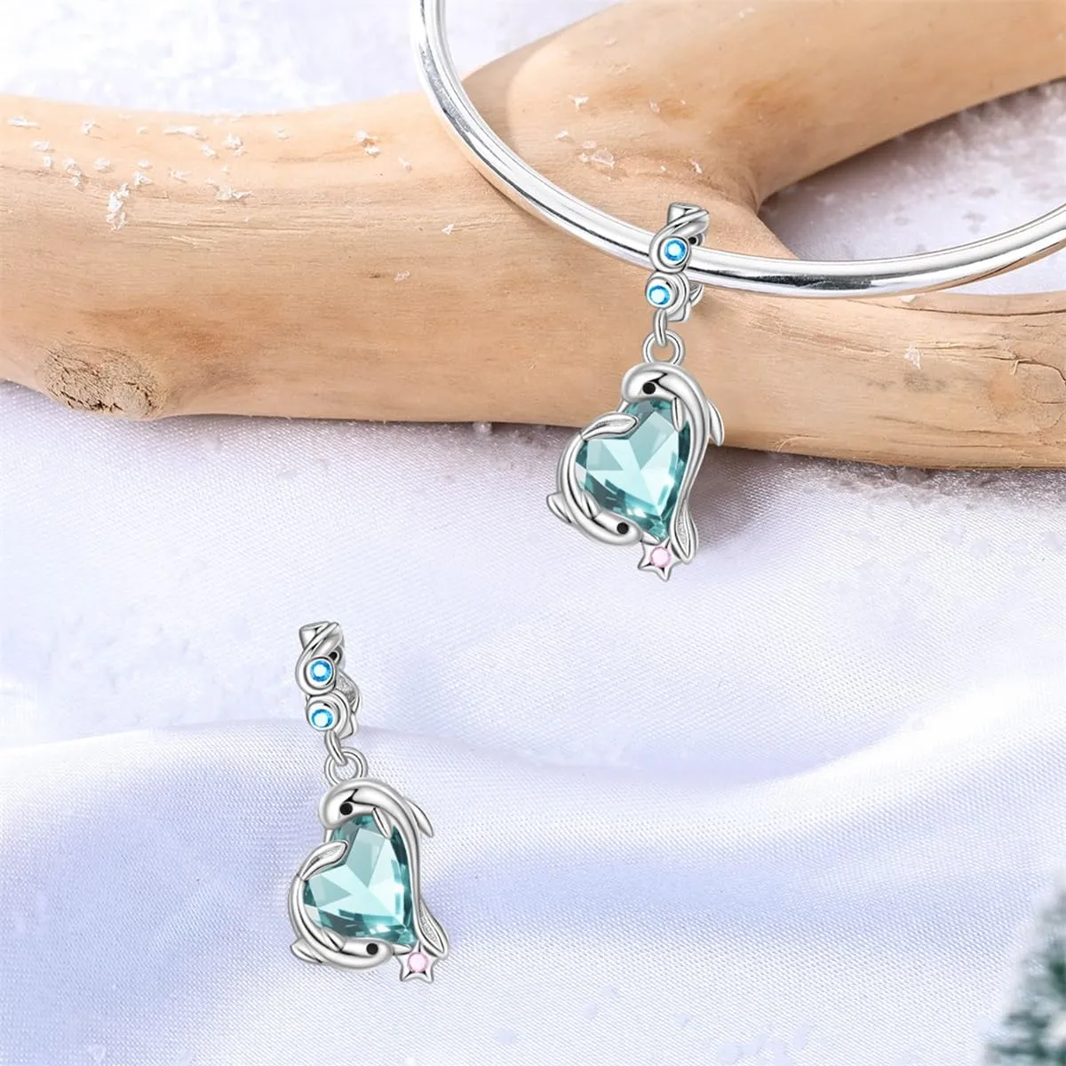 HUIPOJUE Ciondoli in Argento Sterling 925 per Bracciali e Collane Pandora - immagine 5