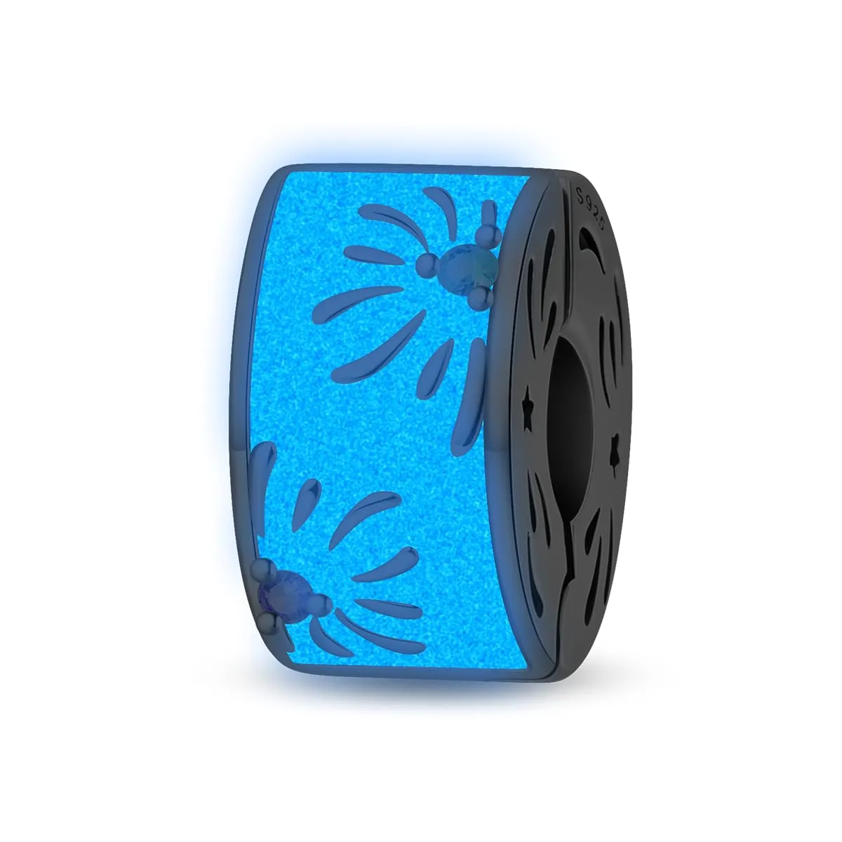 HUIPOJUE Ciondolo in Argento Sterling S925 Luminoso al Buio per Braccialetti Pandora - immagine 2
