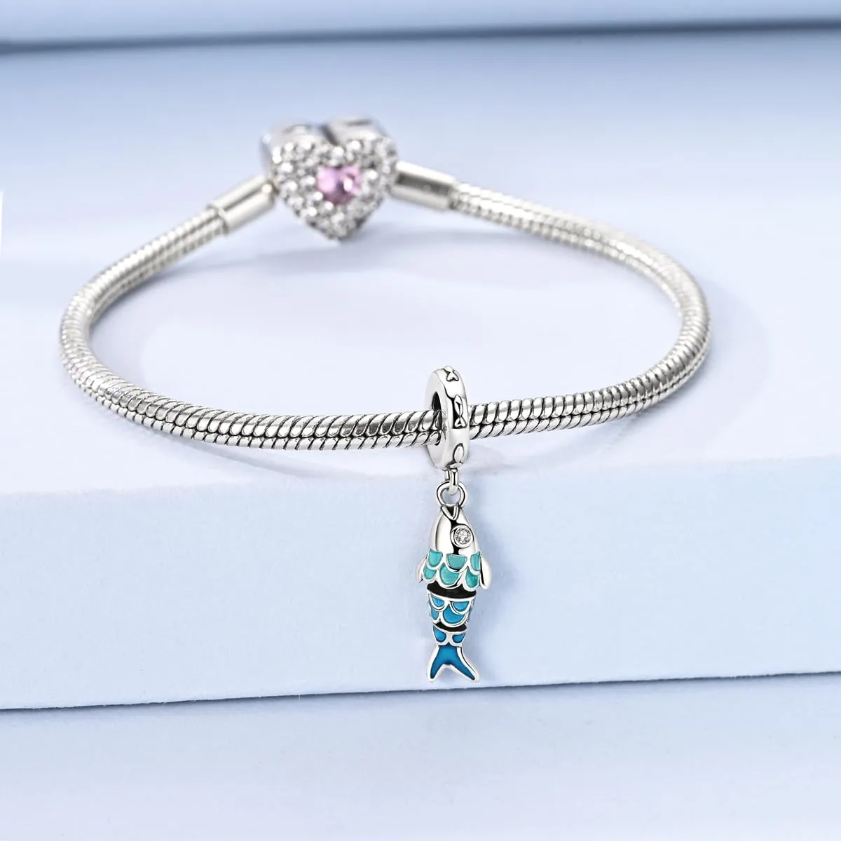 HUIPOJUE Ciondoli in Argento Sterling 925 per Bracciali e Collane Pandora - immagine 3