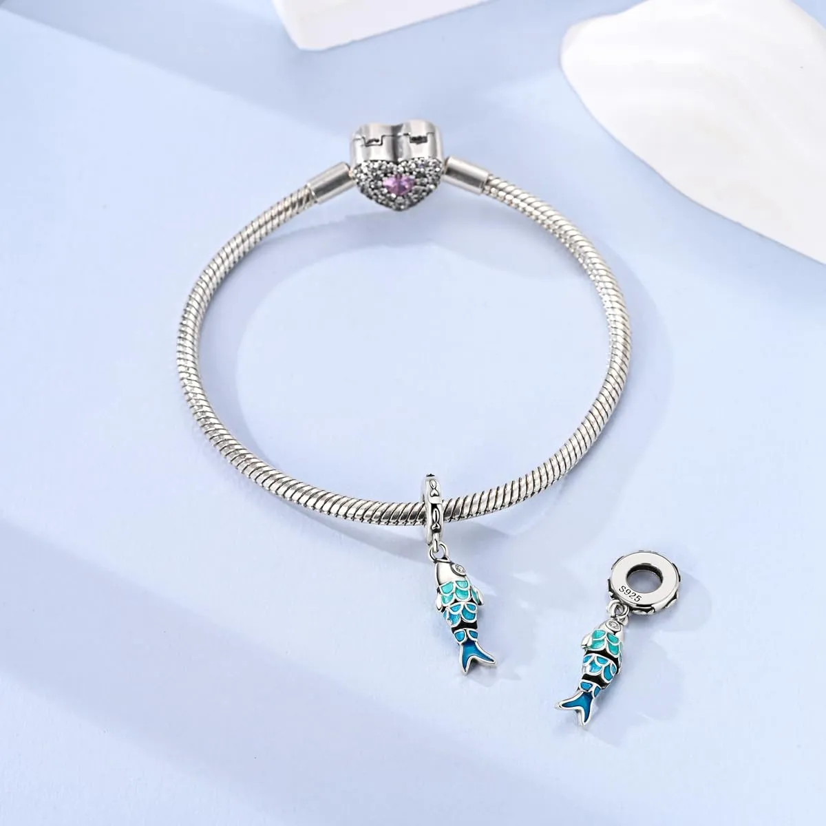 HUIPOJUE Ciondoli in Argento Sterling 925 per Bracciali e Collane Pandora - immagine 5