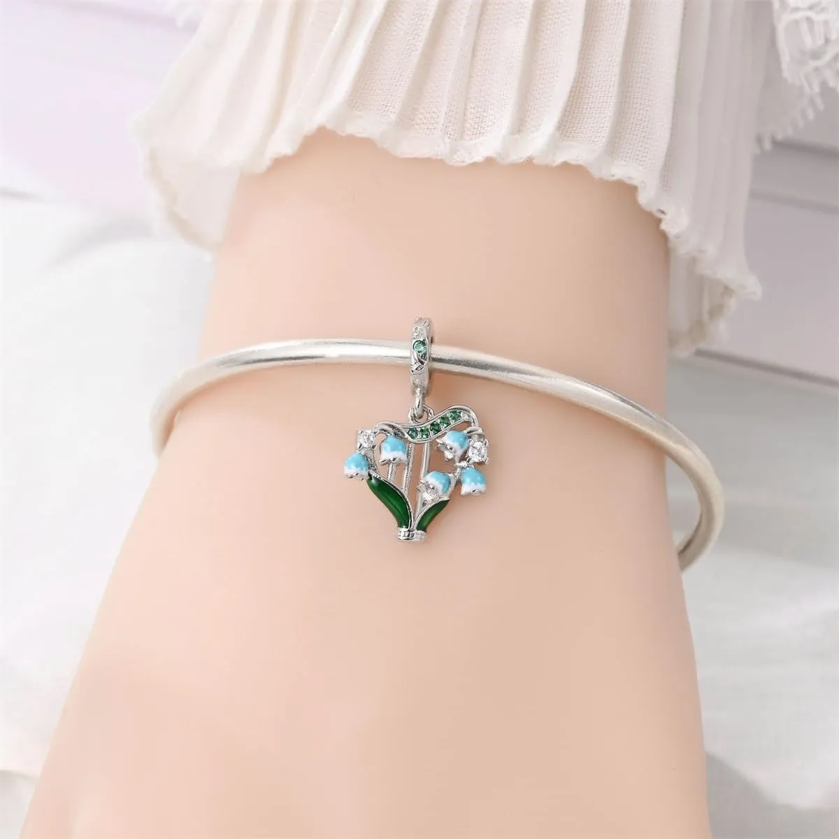 HUIPOJUE Ciondoli in Argento Sterling 925 per Bracciali e Collane Pandora - immagine 3