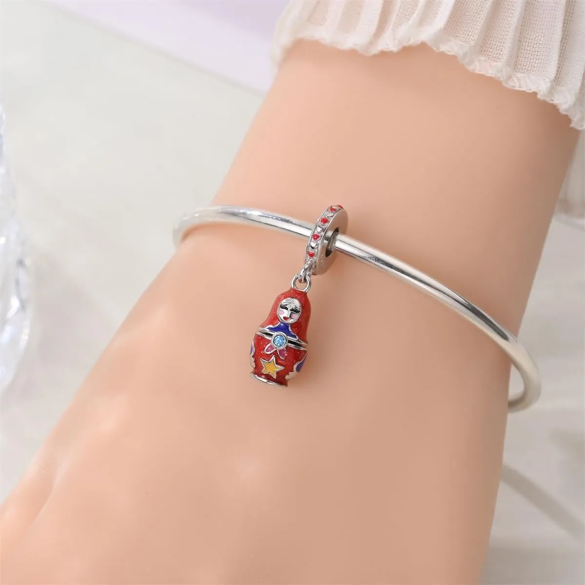 HUIPOJUE Ciondoli in Argento Sterling 925 per Bracciali e Collane Pandora - immagine 3