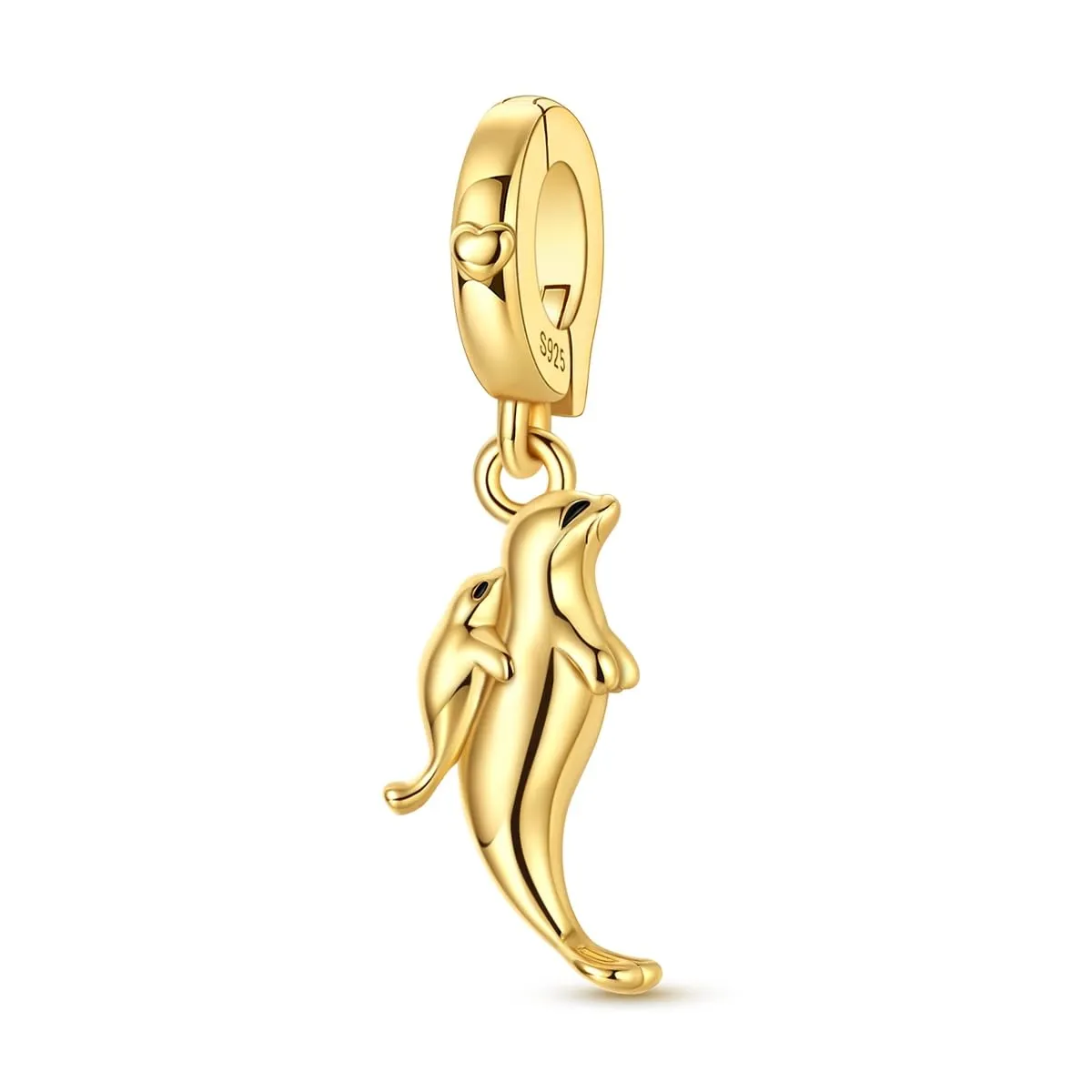 HUIPOJUE Ciondoli per braccialetti stile Pandora, 4.5mm-5mm, Argento Sterling, Zirconie Sintetiche - immagine 1