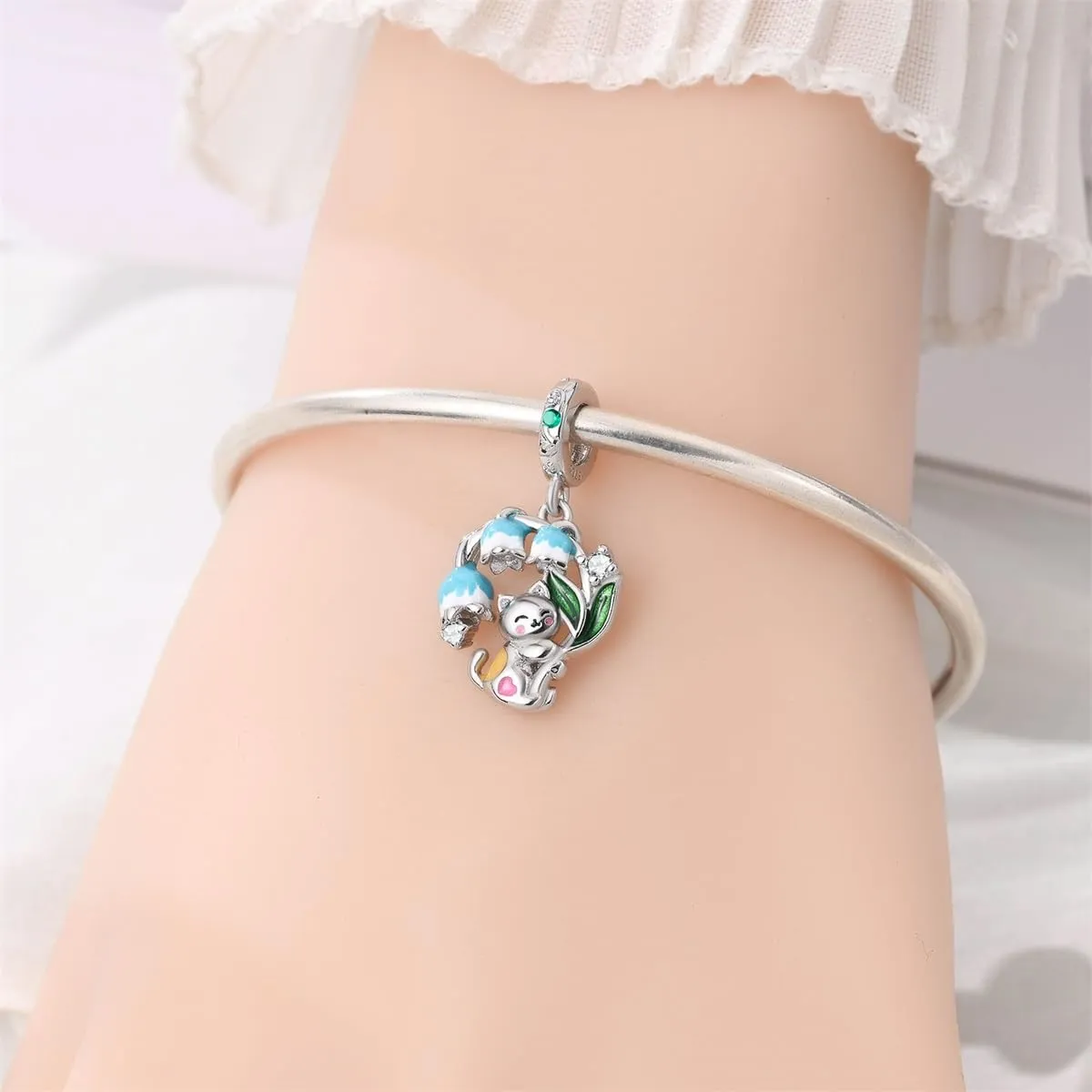 HUIPOJUE Ciondoli in Argento Sterling 925 per Bracciali e Collane Pandora - immagine 3
