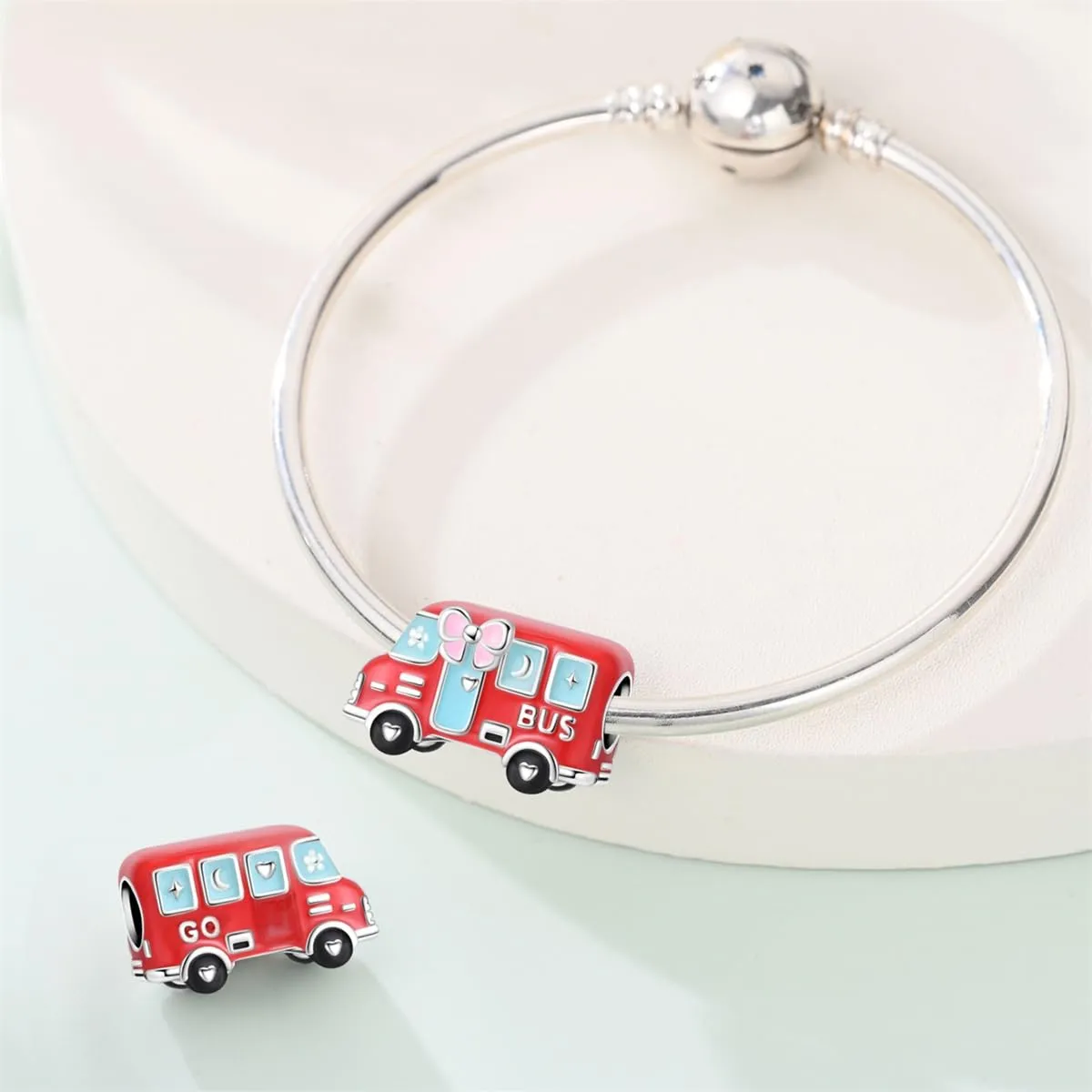 HUIPOJUE Ciondoli in Argento Sterling 925 per Bracciali e Collane Pandora - immagine 4