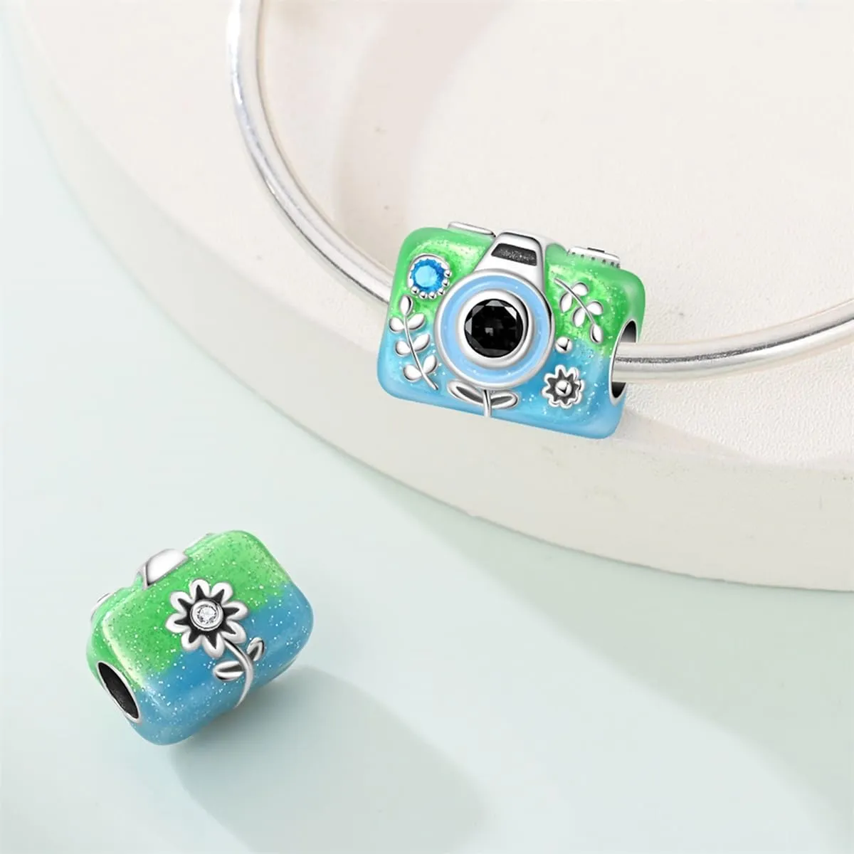 HUIPOJUE Ciondoli in Argento Sterling 925 per Bracciali e Collane Pandora - immagine 5