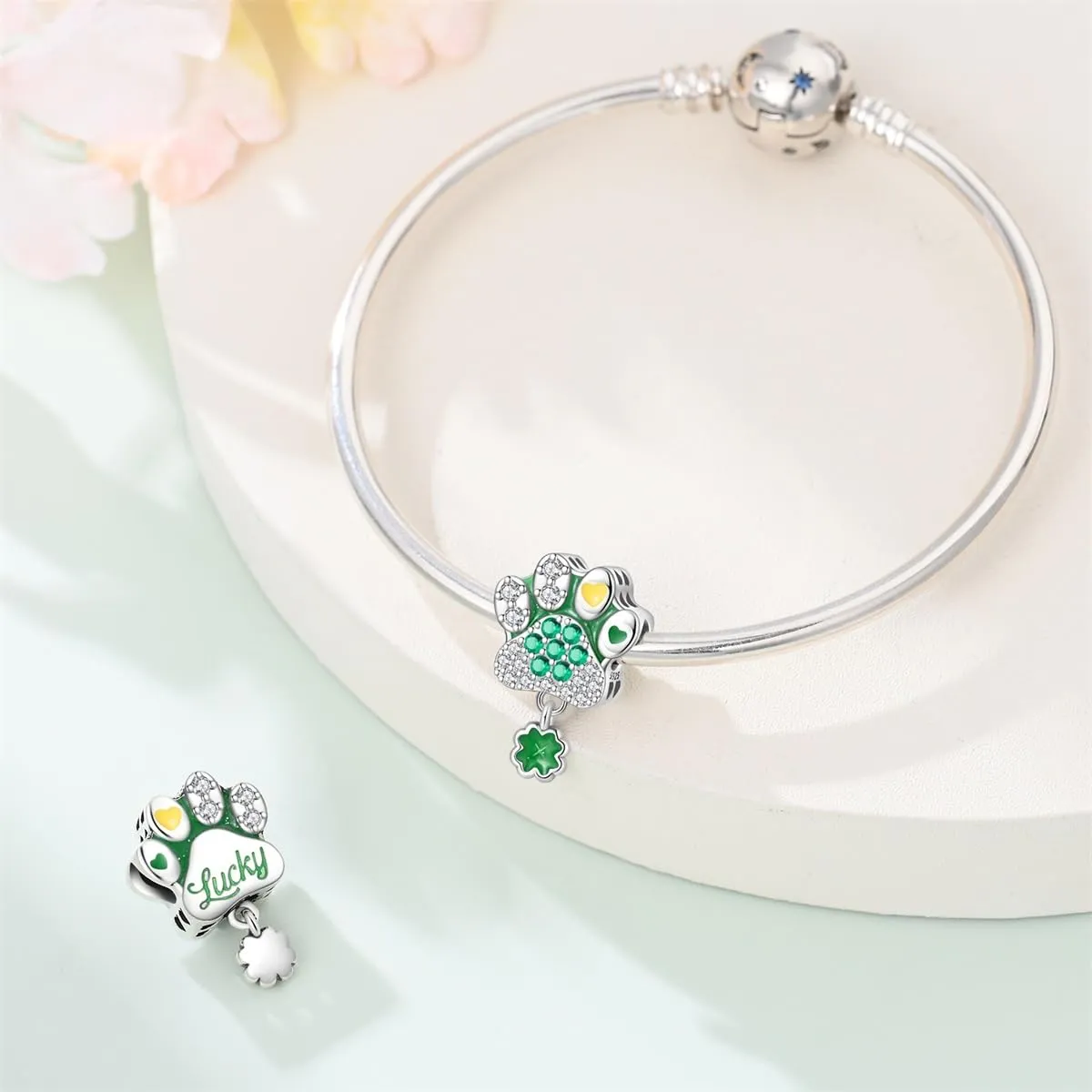 HUIPOJUE Ciondoli in Argento Sterling 925 per Bracciali e Collane Pandora - immagine 4