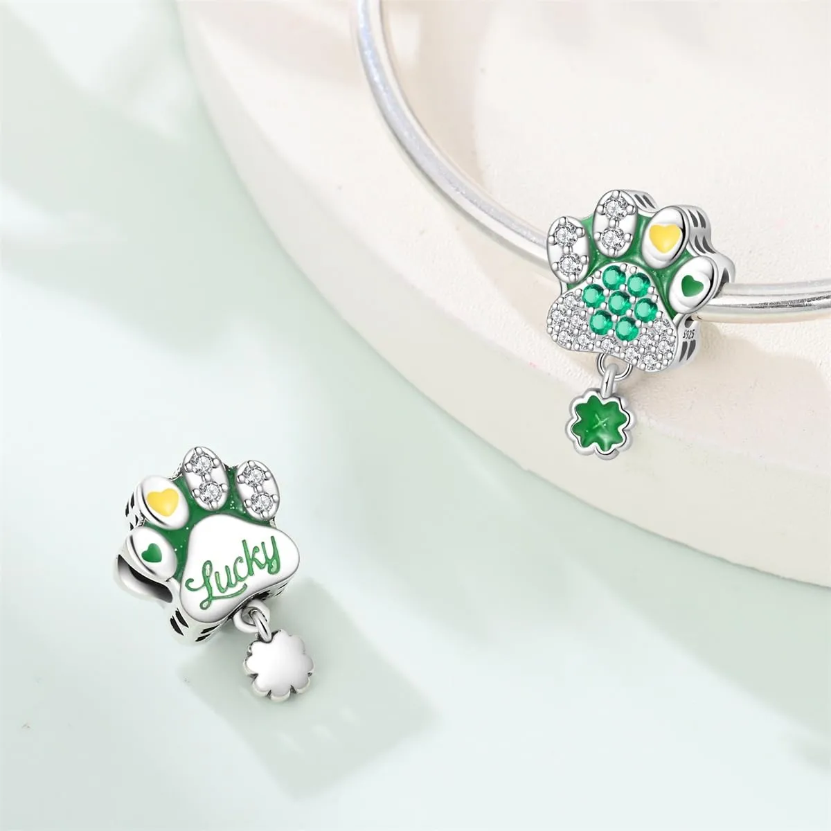HUIPOJUE Ciondoli in Argento Sterling 925 per Bracciali e Collane Pandora - immagine 5