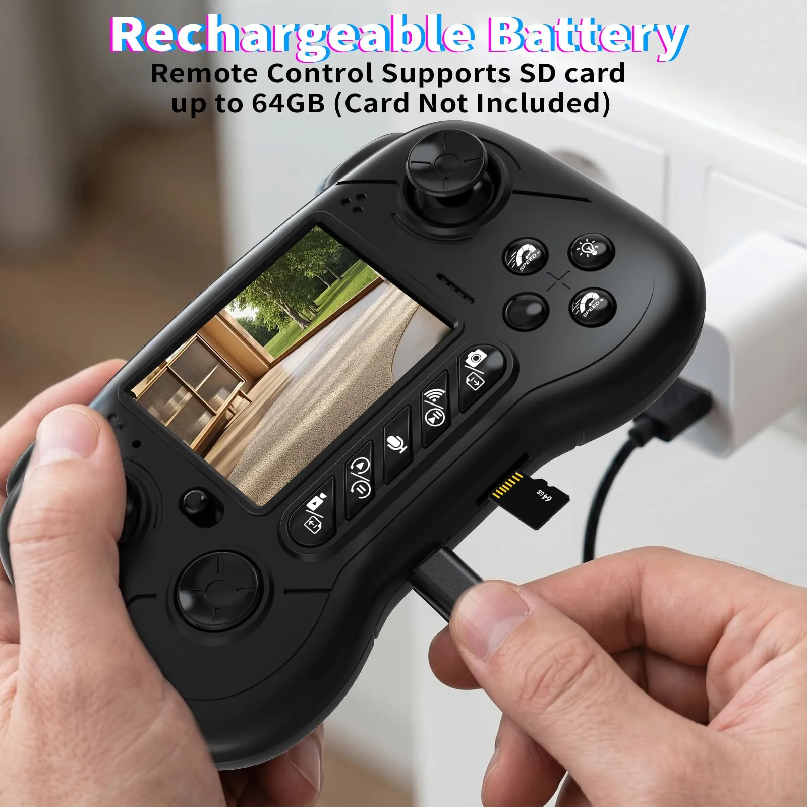 pisosorc Camion RC con Telecamera FPV HD - immagine 2