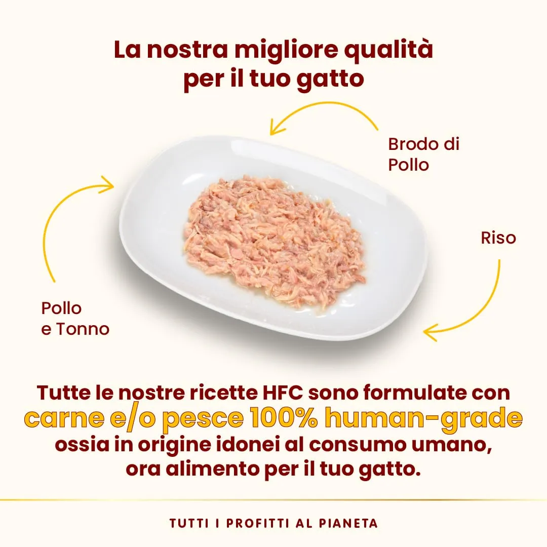 Almo Nature Natural per Gatti, Pollo e Tonno, 24x70g - immagine 3