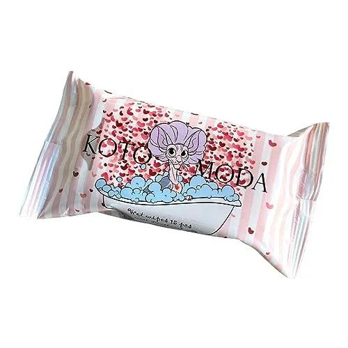 Kotomoda Salviette Umidificate con Pantenolo per Gatti Sphynx e Pelo Corto, 5 Pack / 75 Pezzi - immagine 8