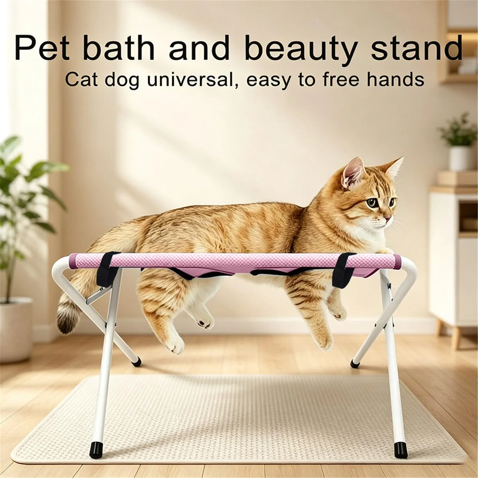Tavolo da bagno e supporto per toelettatura cani e gatti - immagine 4