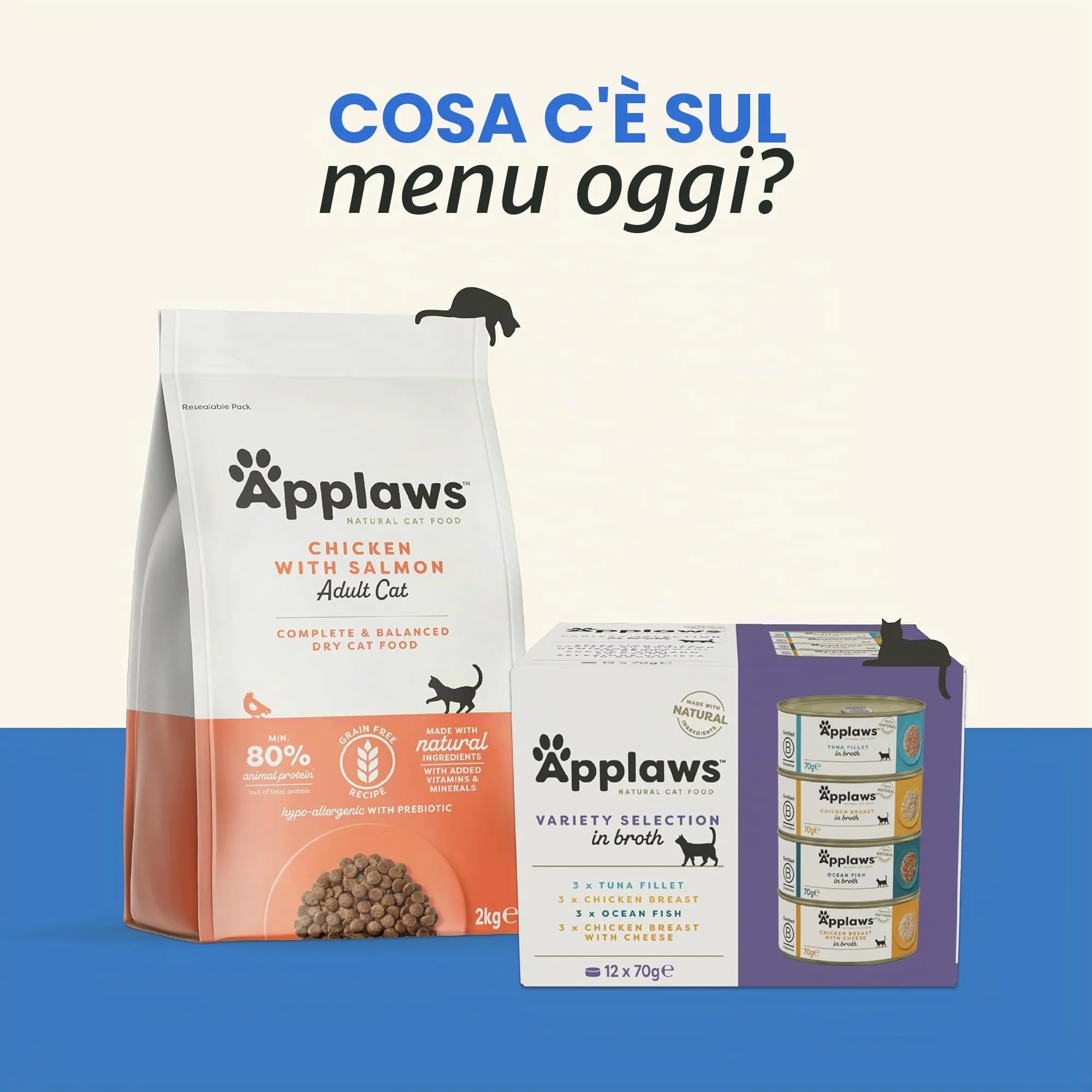 Applaws Cat Tin Fish Selection in Jelly Multipack (12x70g) - immagine 4