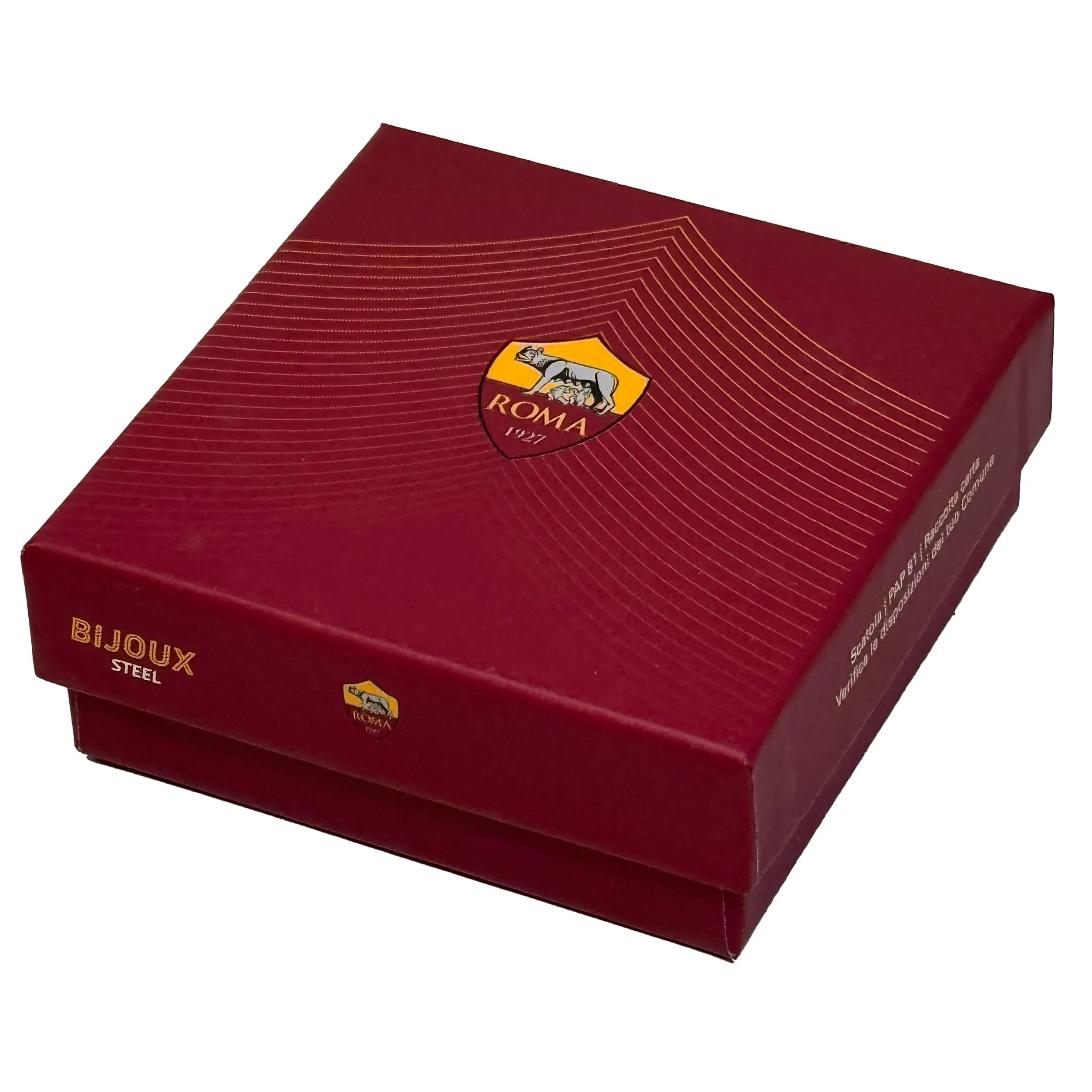 Clondo Bracciale AS Roma in Acciaio Full Red Plate - immagine 4
