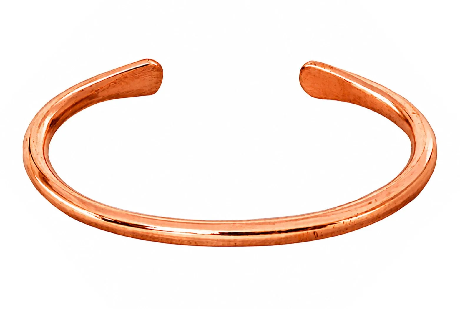 Touchstone Bracciale in Rame Stile Tibetano Forgiato a Mano - immagine 1