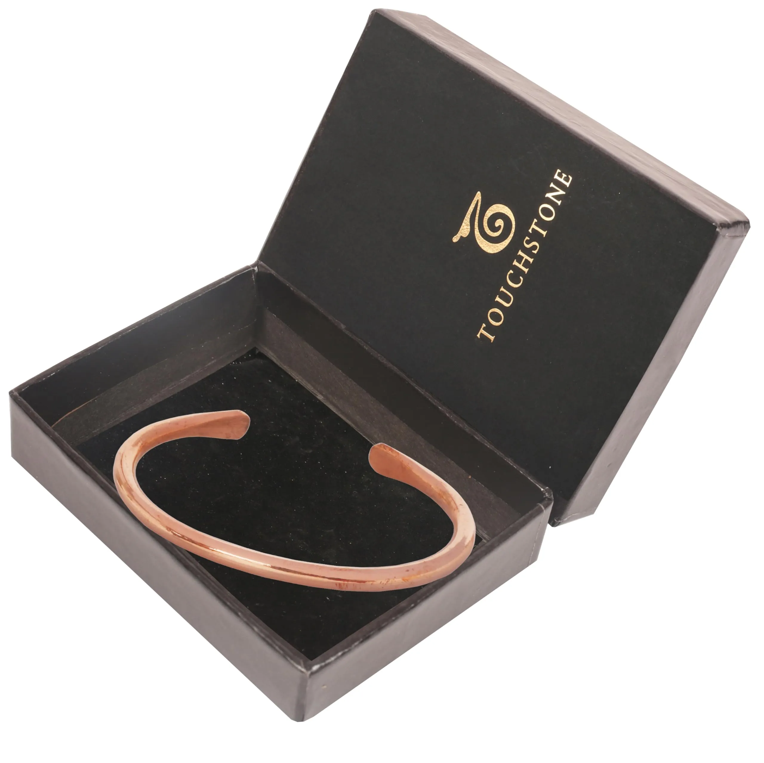 Touchstone Bracciale in Rame Stile Tibetano Forgiato a Mano - immagine 6