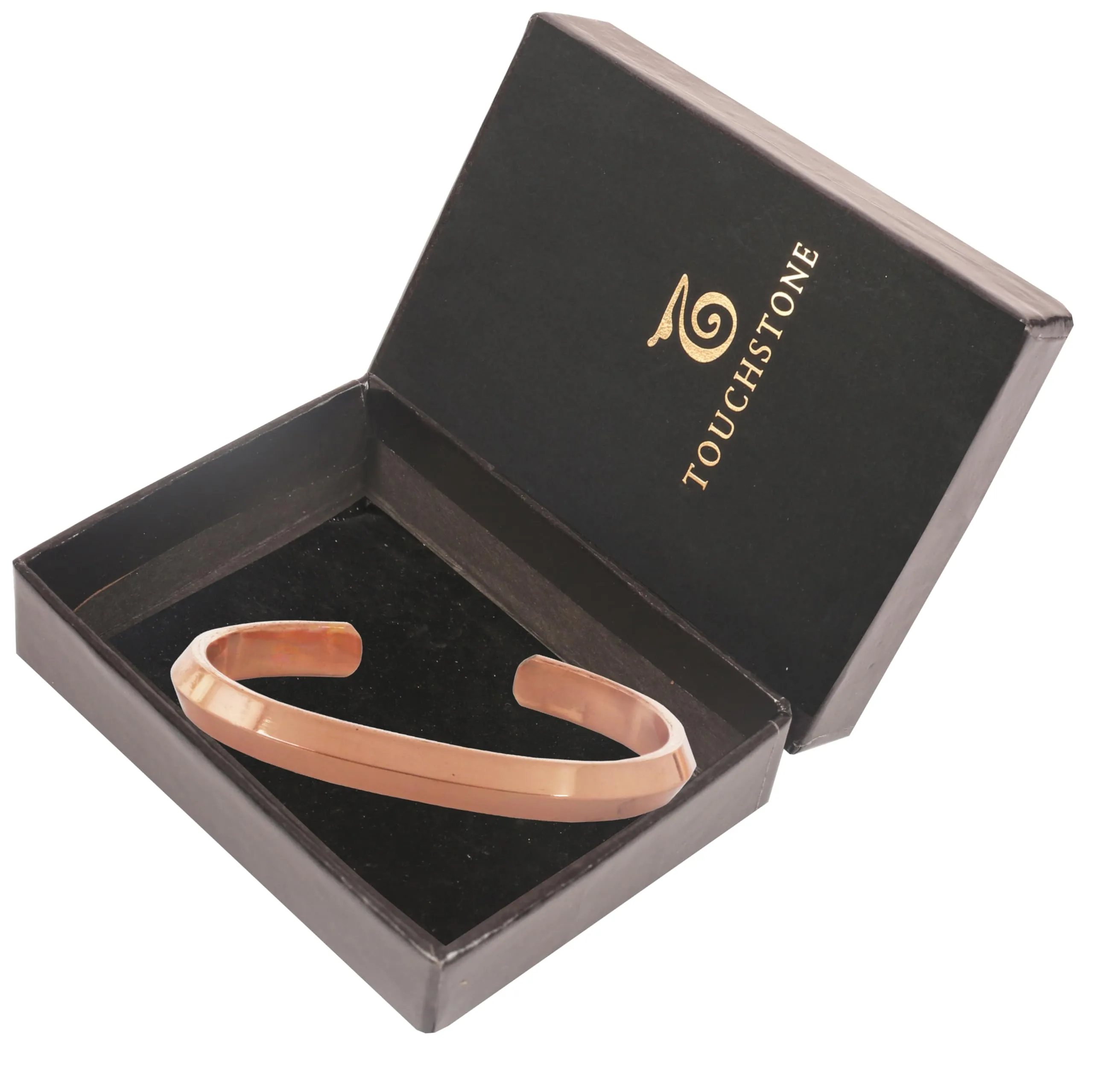 Touchstone Bracciale in Rame Stile Tibetano Forgiato a Mano - immagine 6
