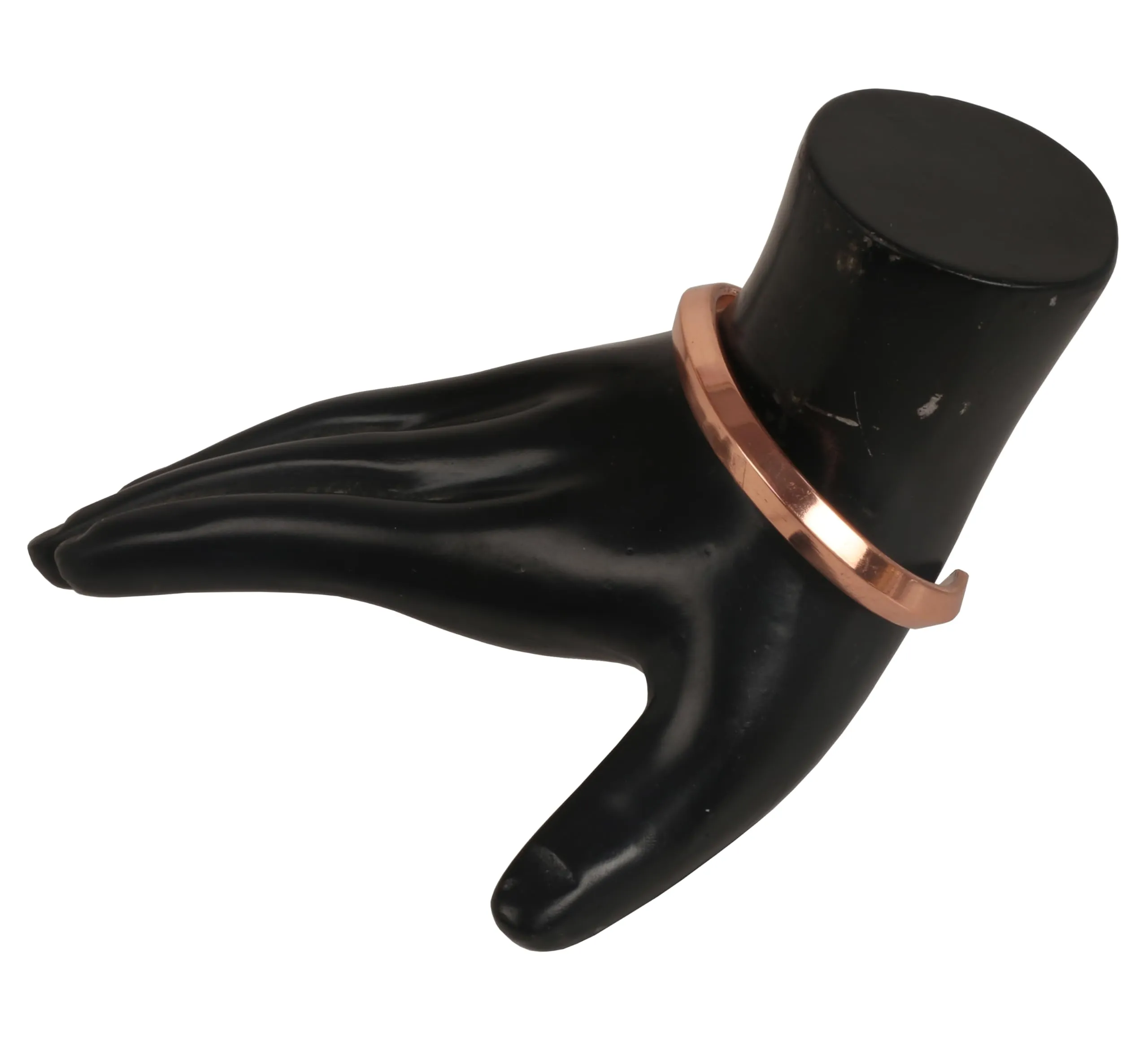 Touchstone Bracciale in Rame Stile Tibetano Forgiato a Mano - immagine 7