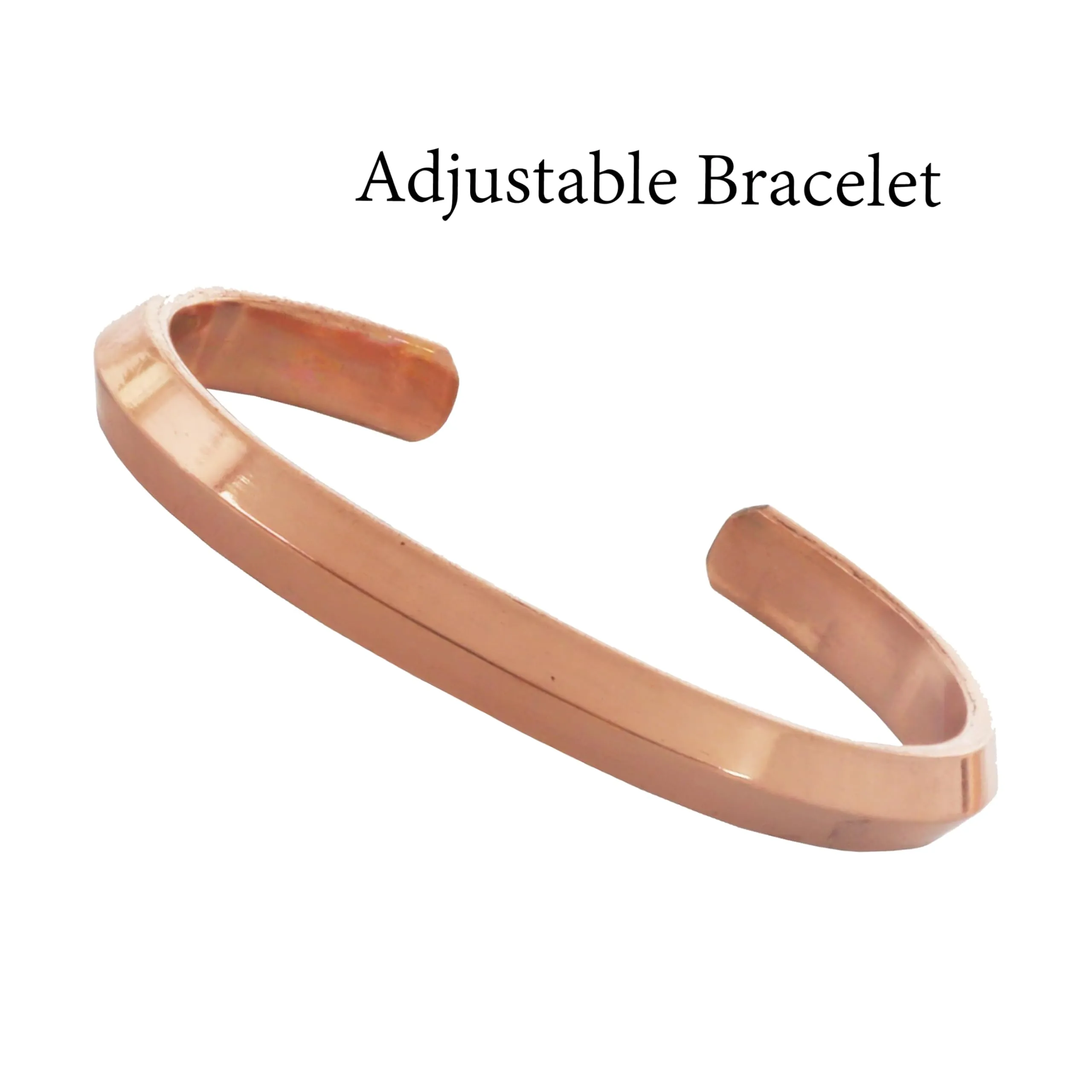 Touchstone Bracciale in Rame Stile Tibetano Forgiato a Mano - immagine 9