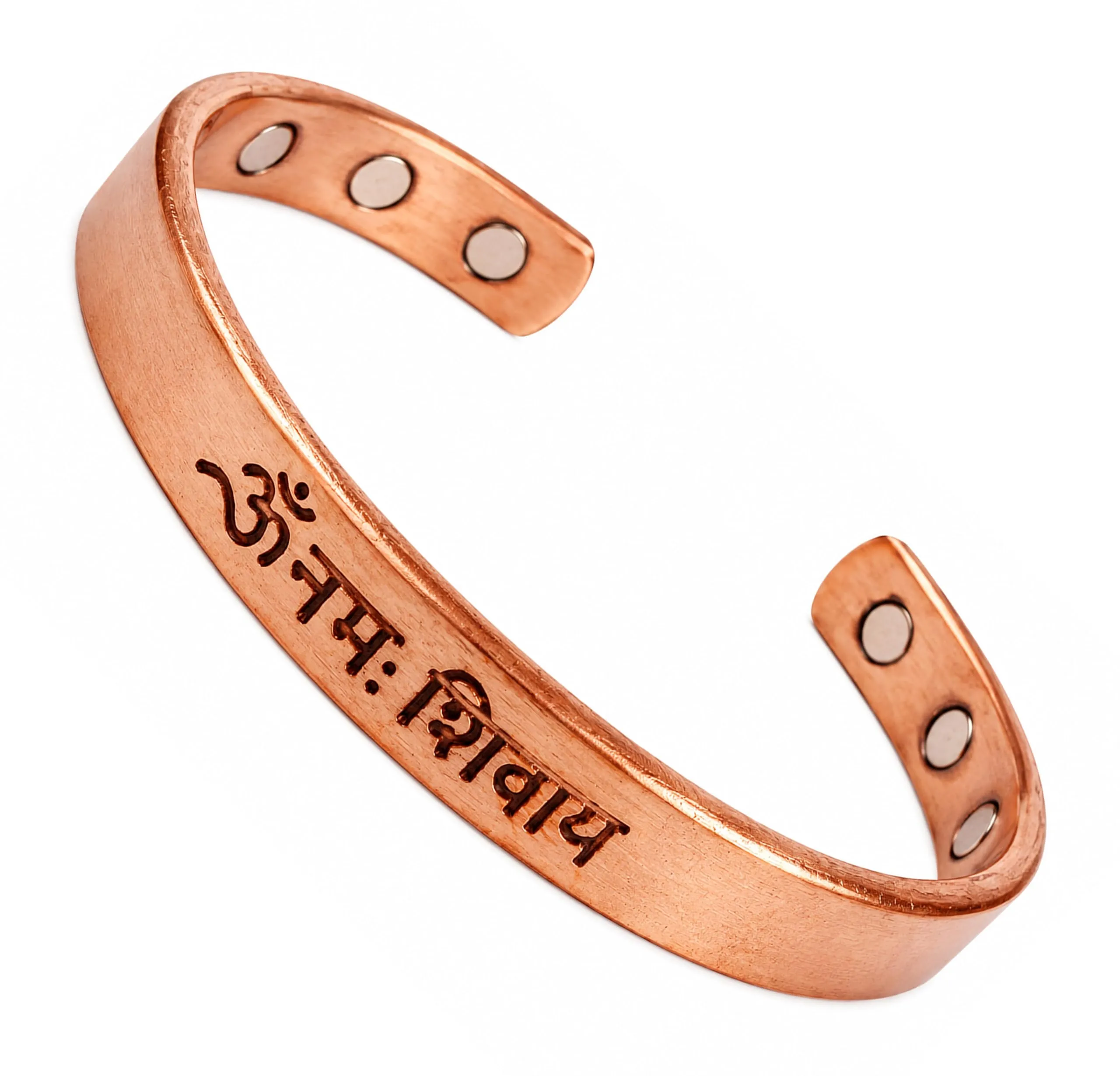 Touchstone Braccialetto in Rame Realizzato a Mano, One Size Fits Most - immagine 1