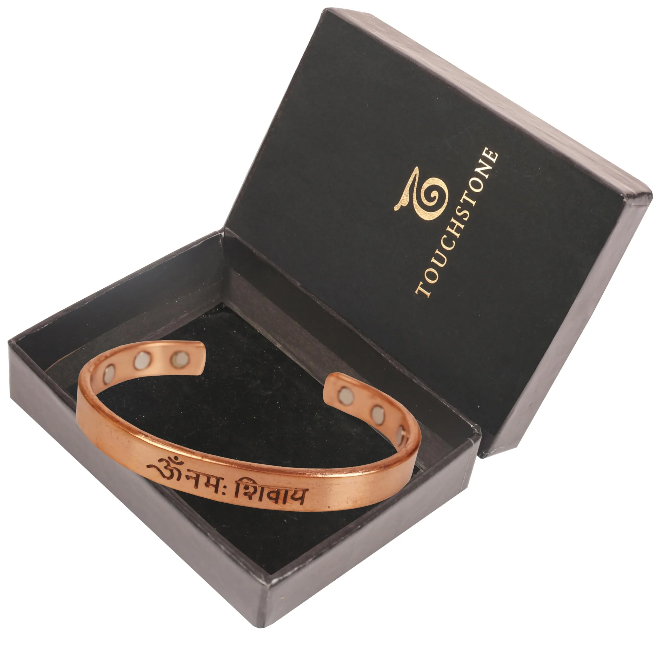 Touchstone Braccialetto in Rame Realizzato a Mano, One Size Fits Most - immagine 6