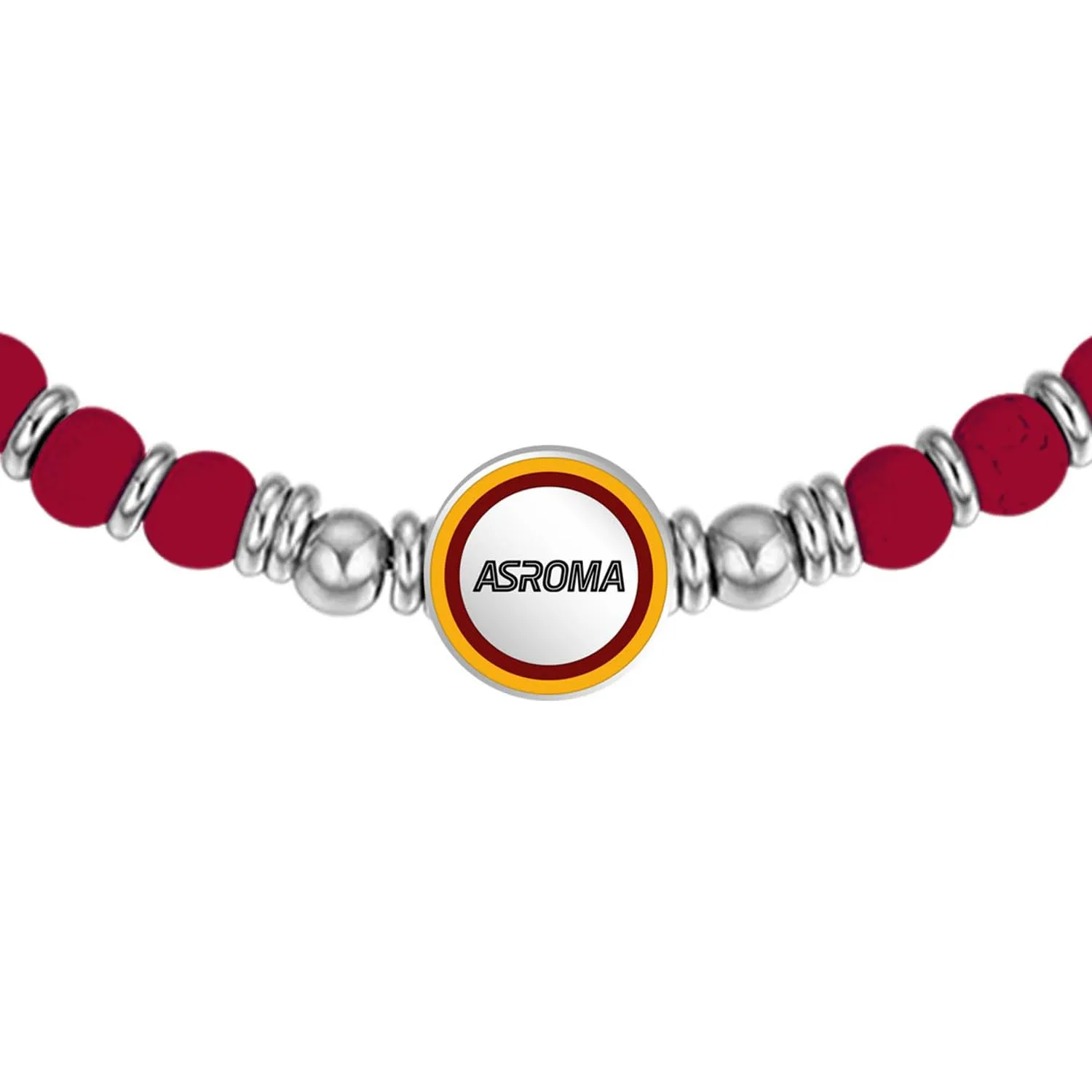 Clondo Bracciale AS Roma in Acciaio Beads Classic Roma - immagine 2