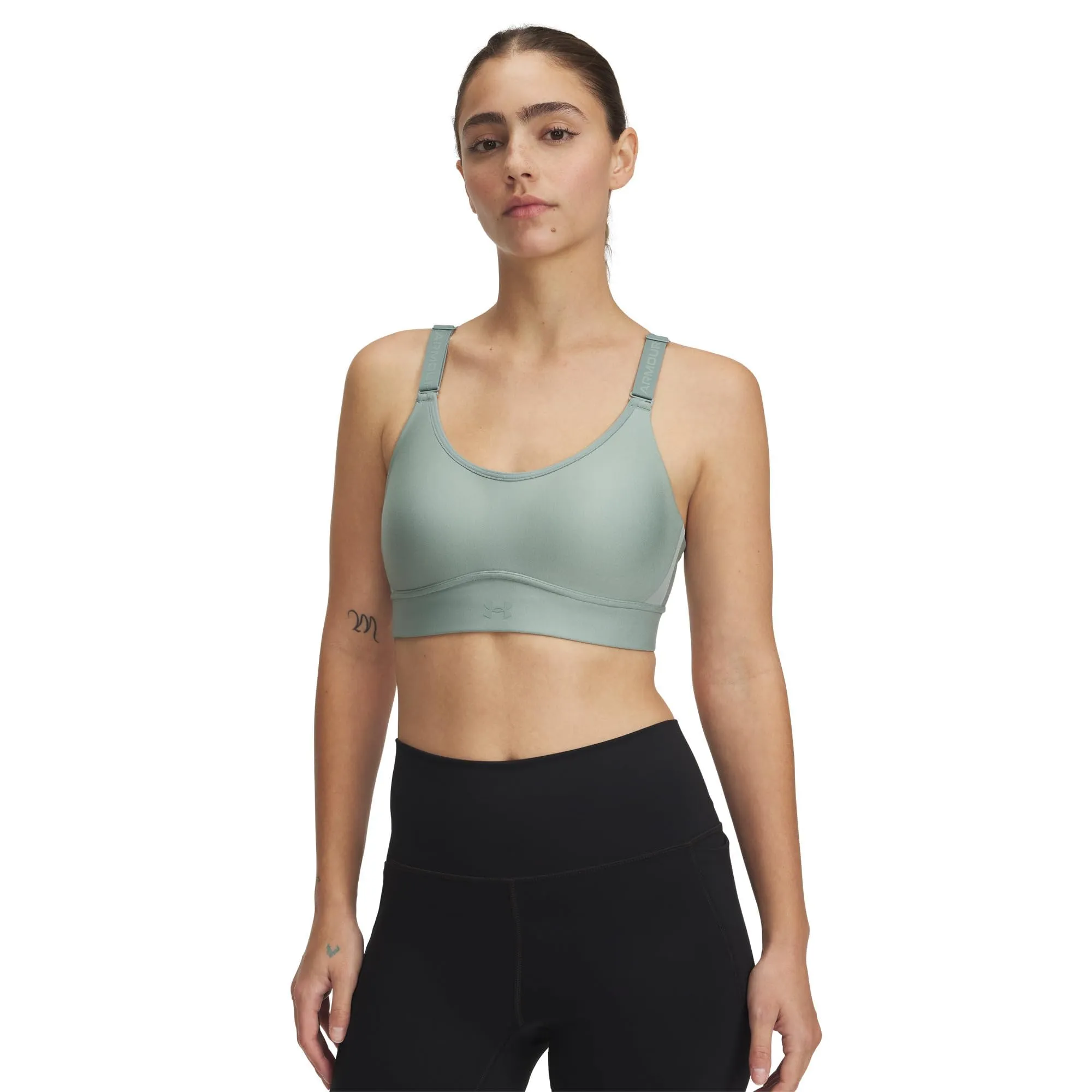 Under Armour UA Infinity Mid 2.0 Sports Bra - Green - XS - immagine 1