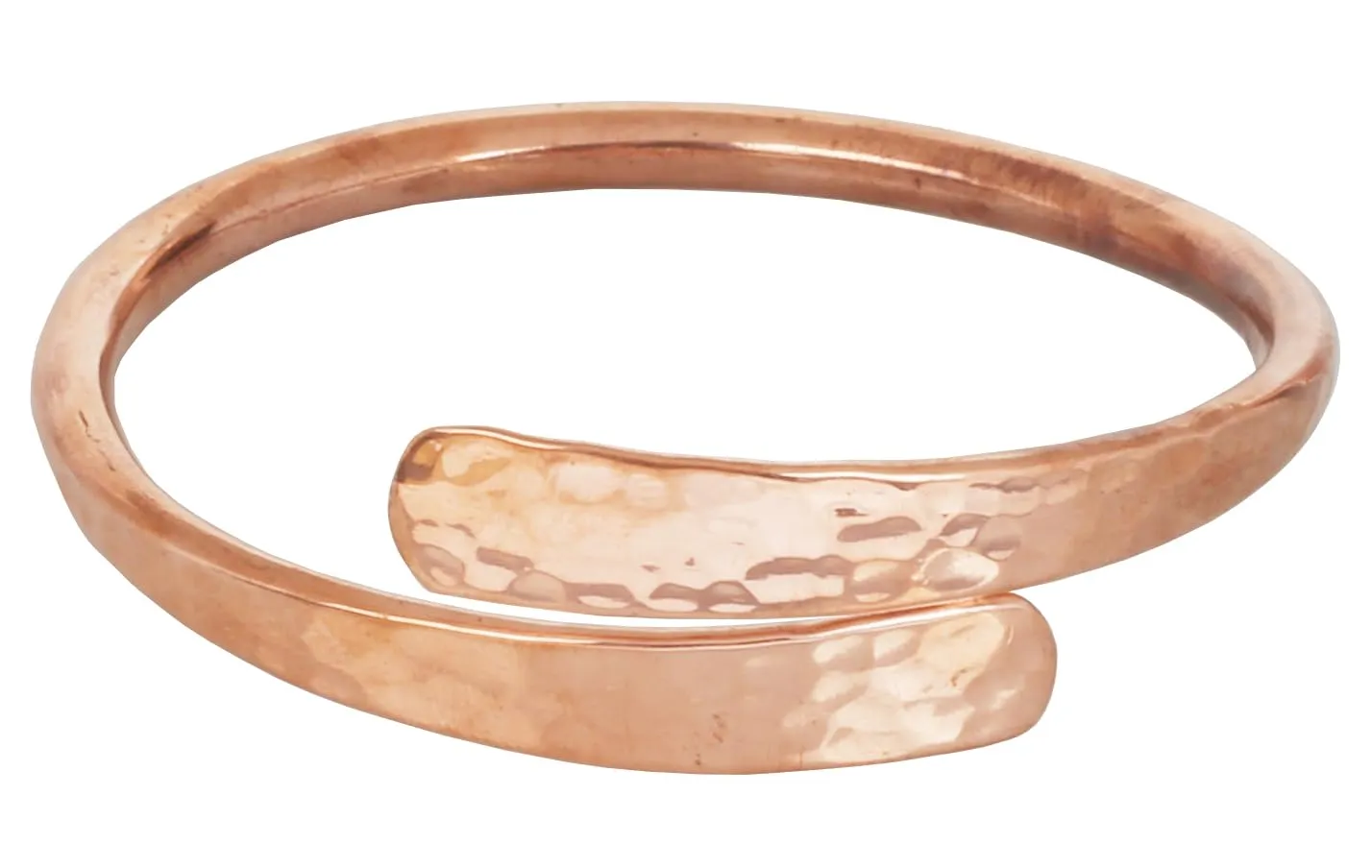 Touchstone Bracciale in Rame Stile Tibetano Forgiato a Mano, Regolabile - immagine 1
