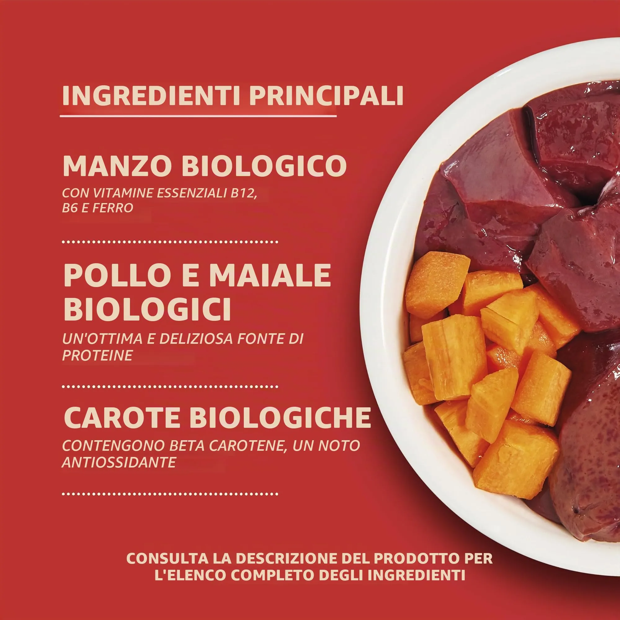 Lily's Kitchen Cibo per gatti adulti Manzo biologico Ricetta senza cereali 19 x 85g - immagine 3