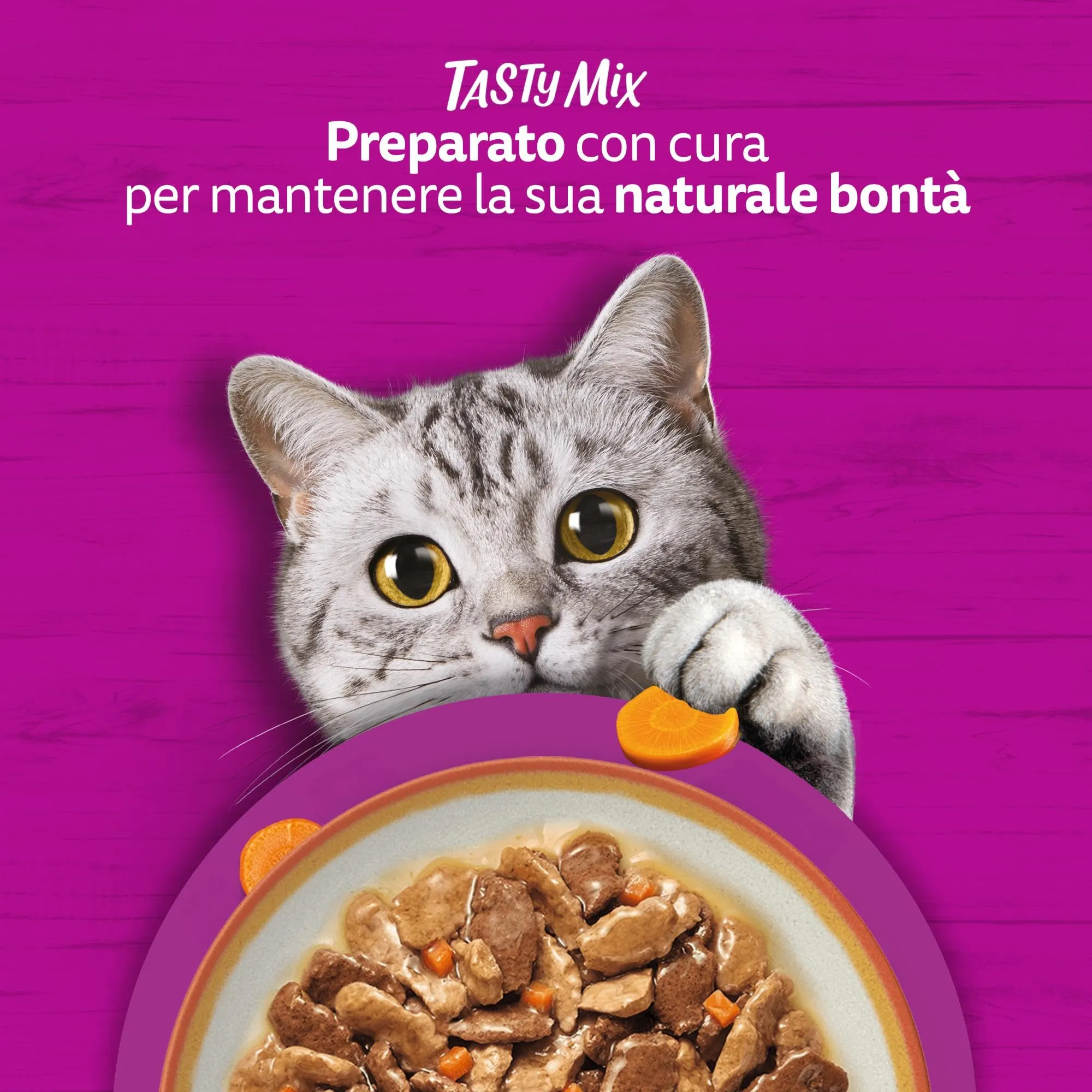 Whiskas Tasty Mix Cibo Umido in Salsa per Gatti Adulti Country Collection, 4x85g, confezione da 13 - immagine 7