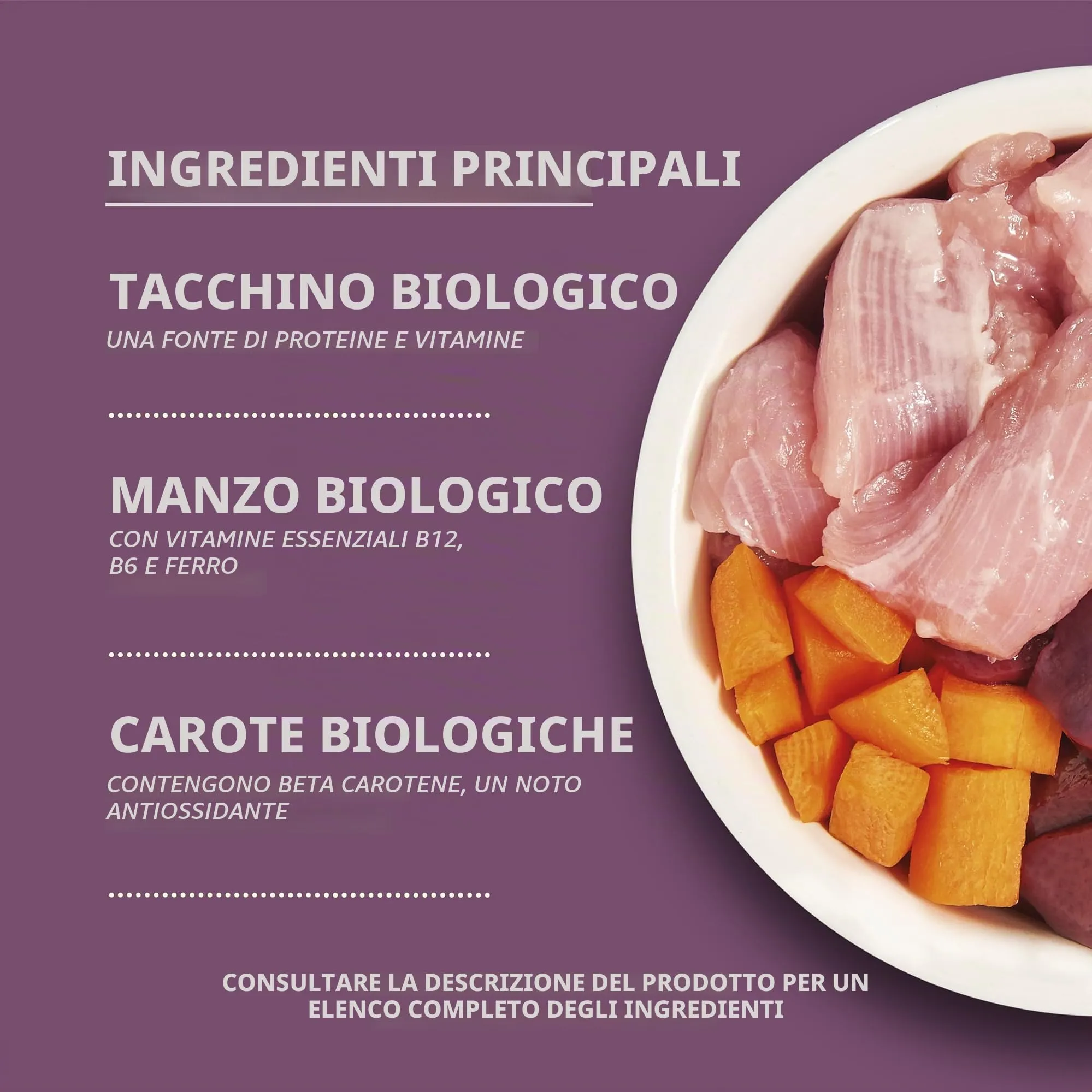 Lily's Kitchen Cibo per gatti adulti Tacchino biologico Ricetta senza cereali 19 x 85g - immagine 3
